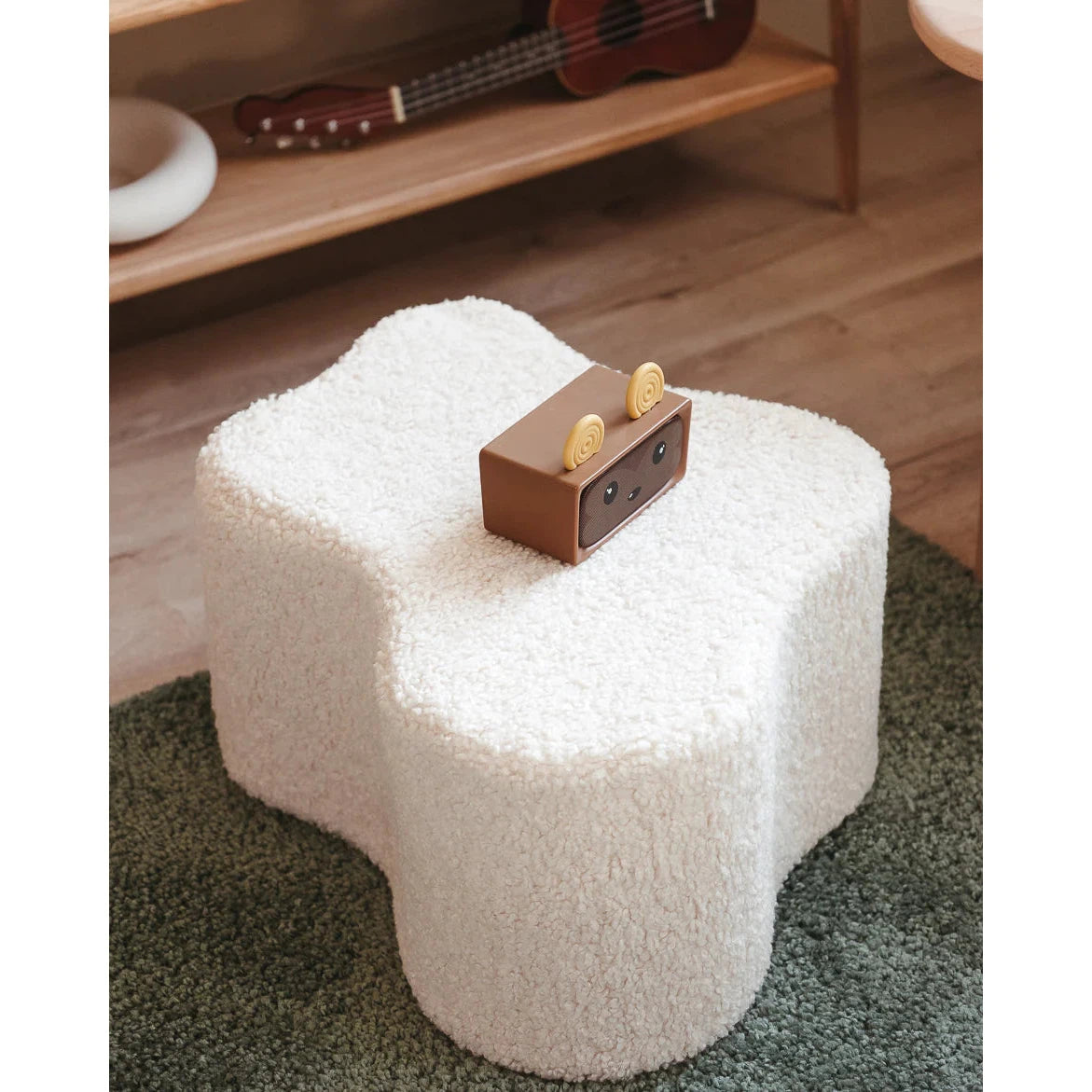 Cream White Cloud Pouffe、mySite、gigharbornorthrealestate