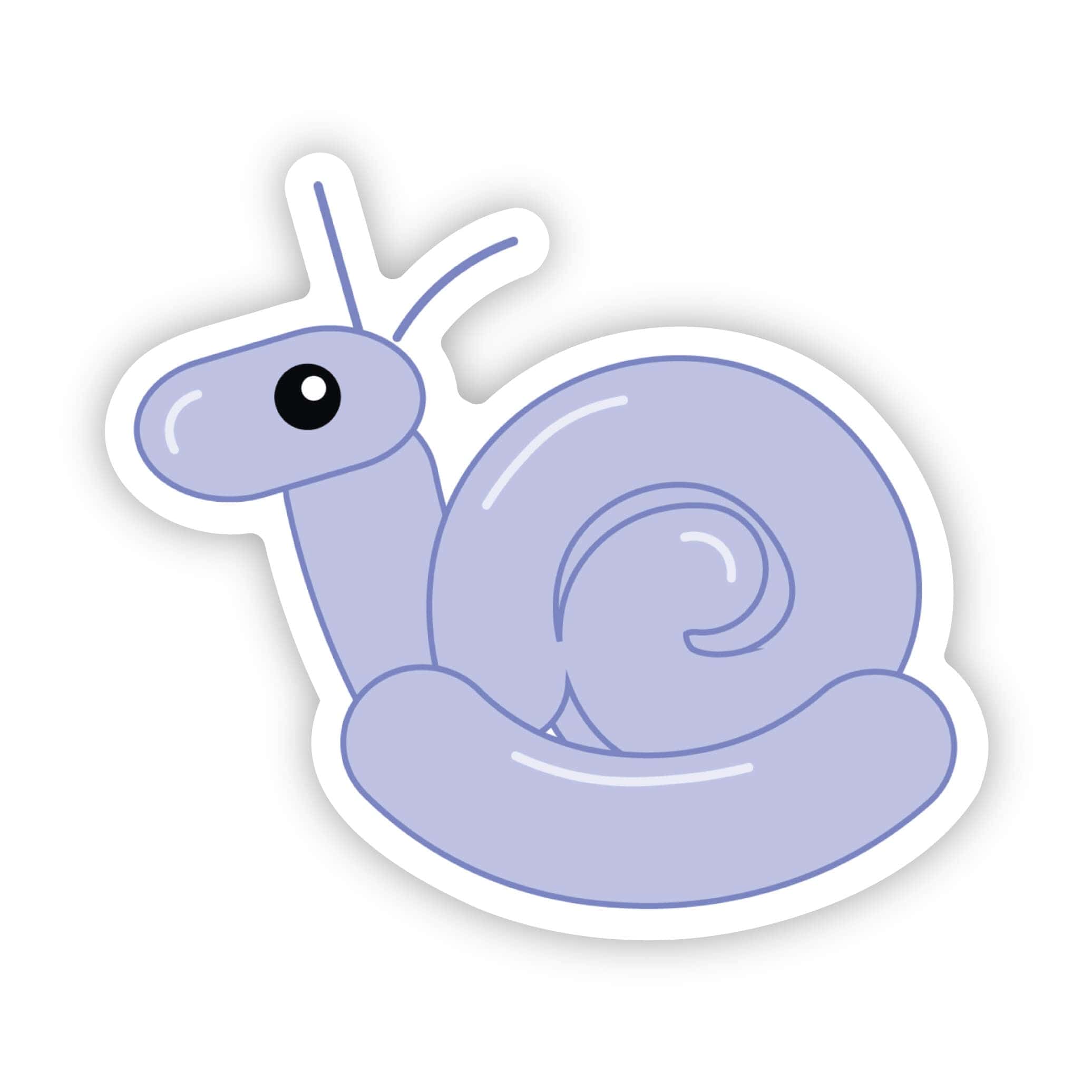  Lavender Snail Balloon Sticker、mySite、ghnorth