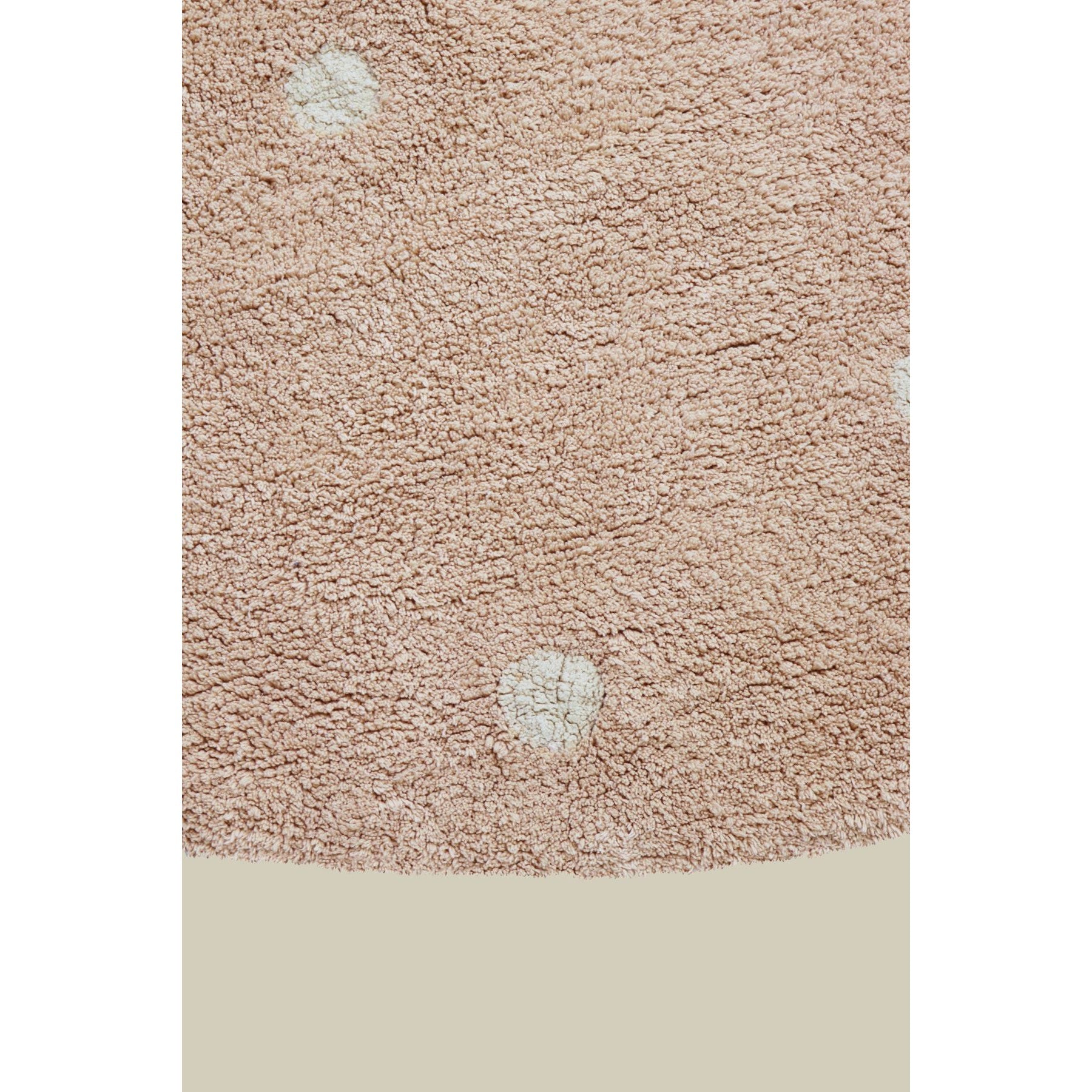 Round Dot Rose Washable Rug、mySite、gigharbornorthrealestate