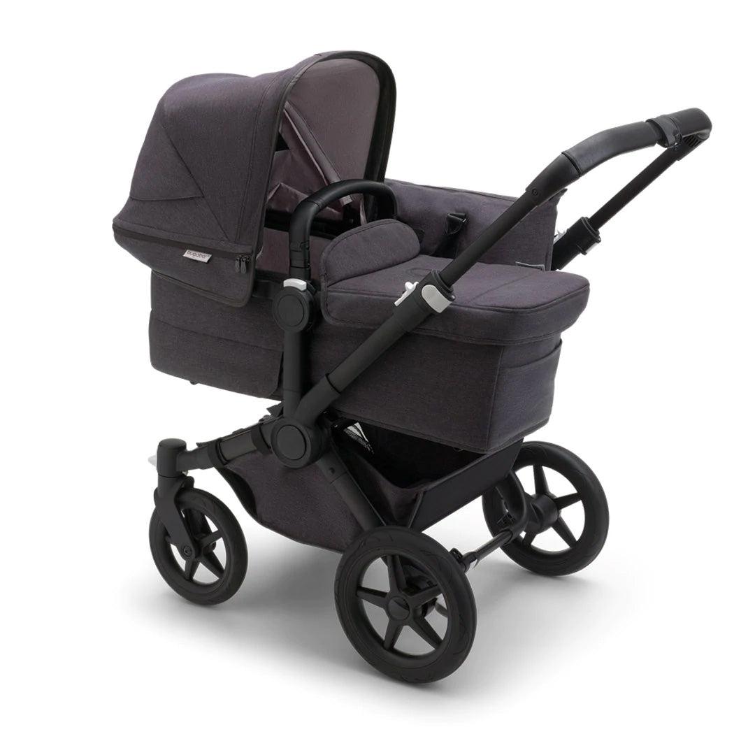  Bugaboo Donkey 5 Mineral Carrycot Fabric Complete - Washed Black、mySite、merchandisen