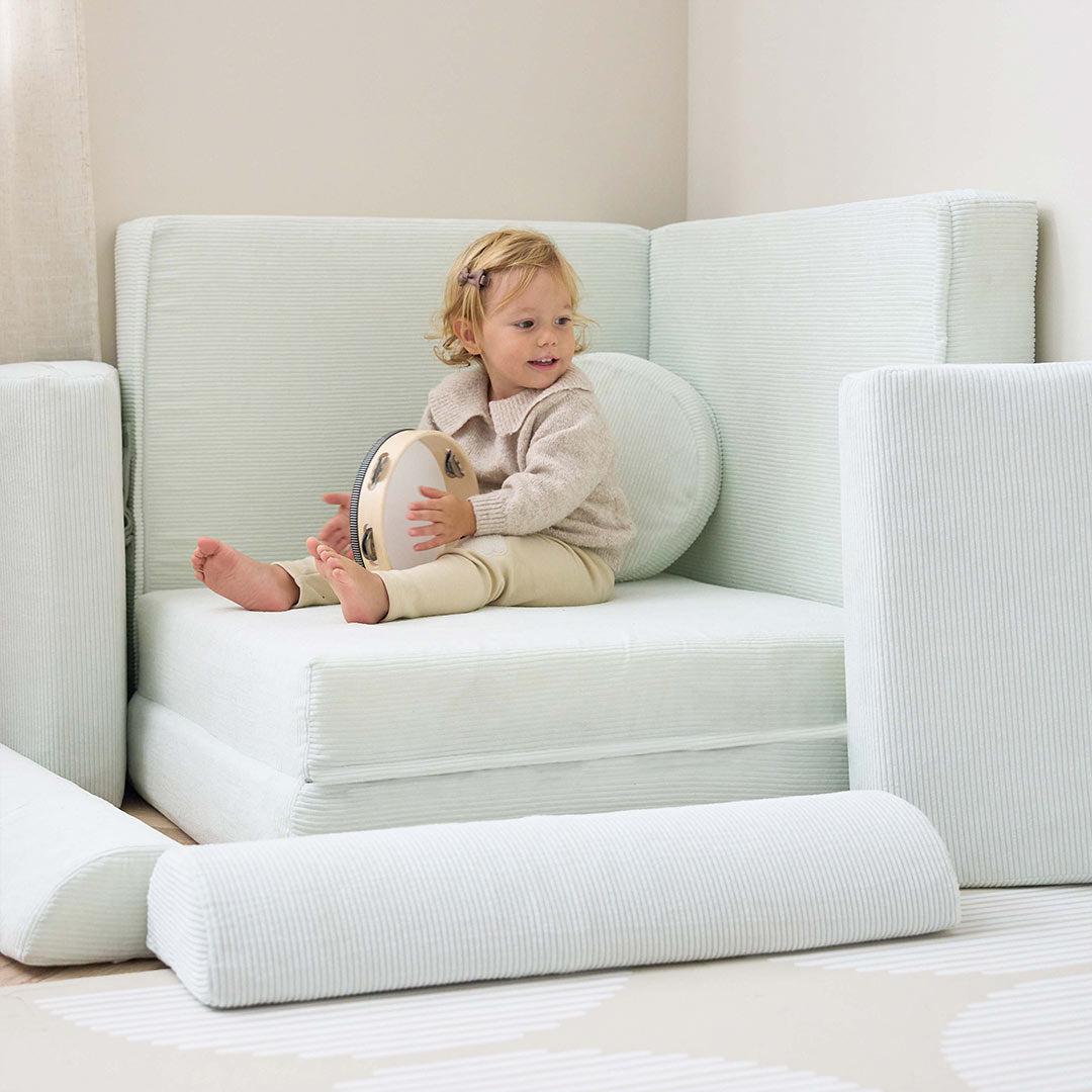  Tutti Bambini Playrama Montessori Kids Play Sofa - Sea Mist、mySite、merchandisen