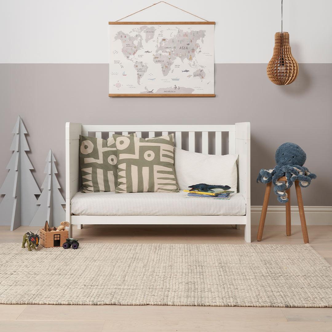  Tutti Bambini Essentials Alba Mini Cot Bed - White、mySite、merchandisen