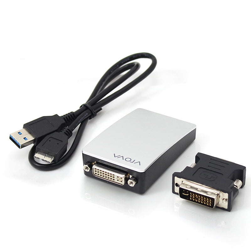 USB 3.0 to DVI/VGA External Multi Display Adapter、mySite、fannypackpong