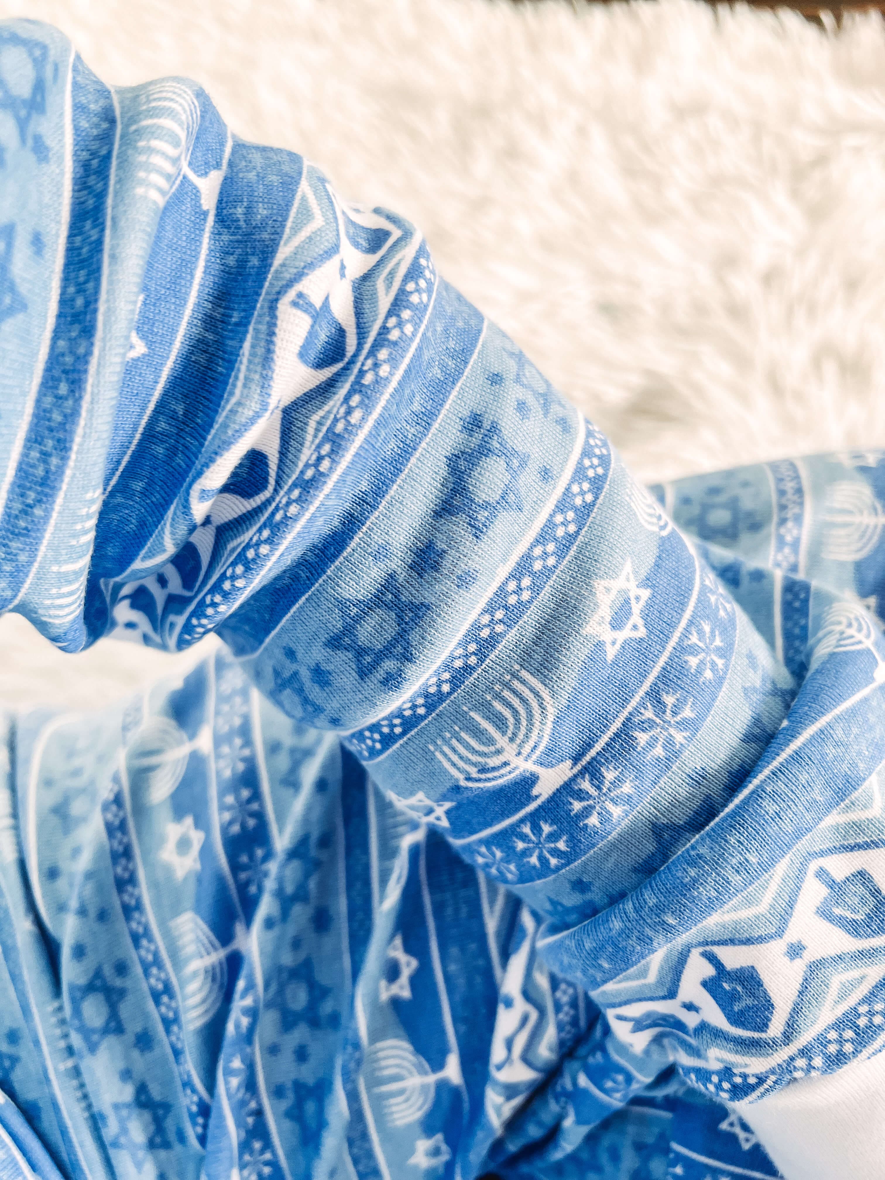 Hanukkah Fair Isle Pajamas - (Kids Unisex Sizes 12M - 16)、mySite、topwebapps