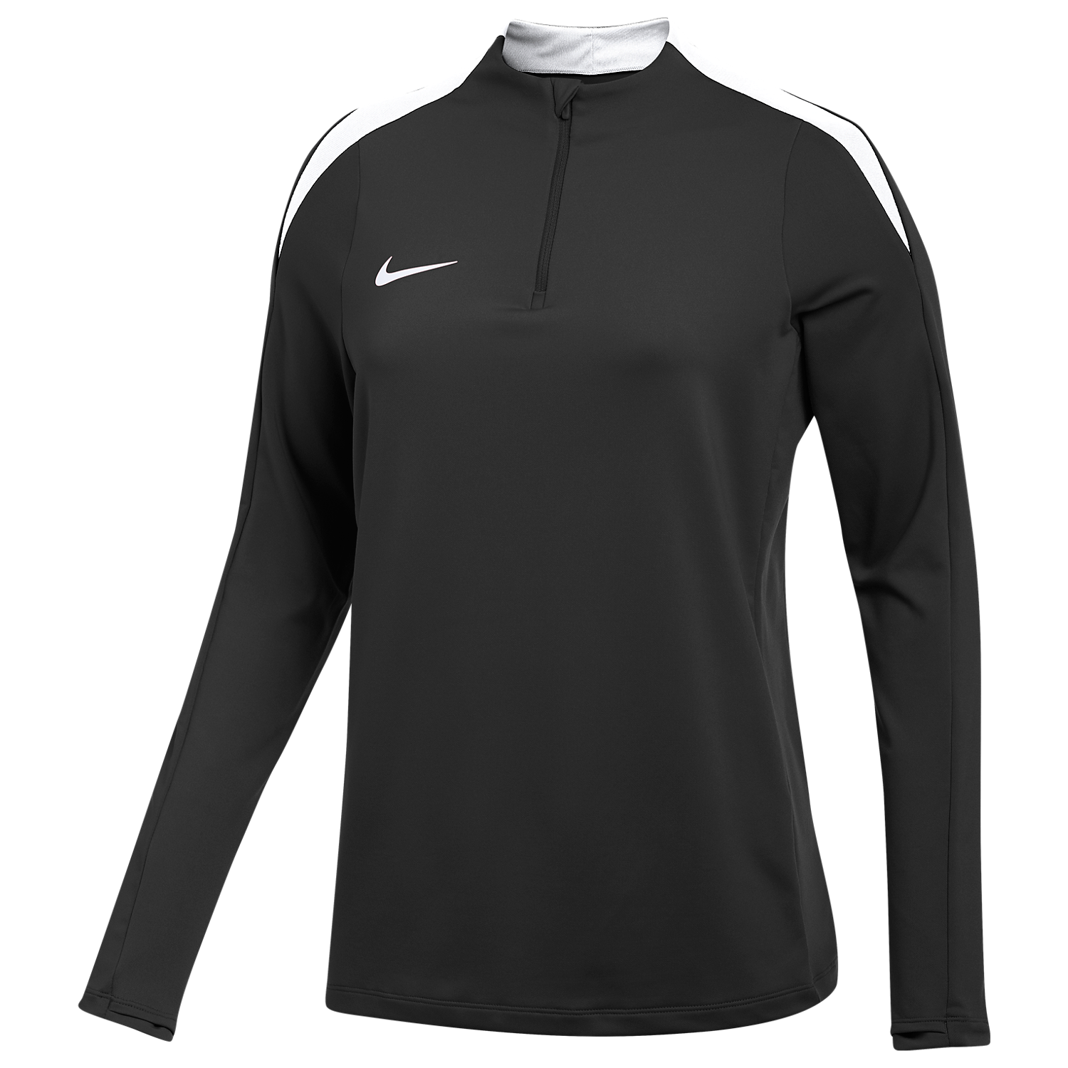 Nike Women's Dri-FIT Strike 24 Drill Top - Black、mySite、noshort