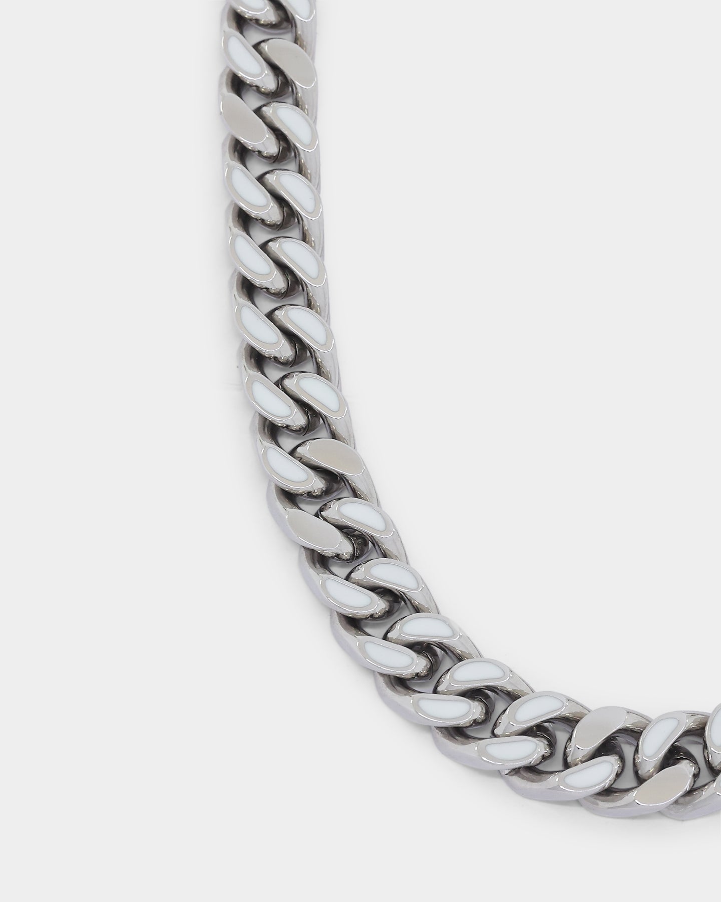 Guess Mainline X Culture Kings Glow In The Dark Necklace Silver/Glow、mySite、zt4zffjzw