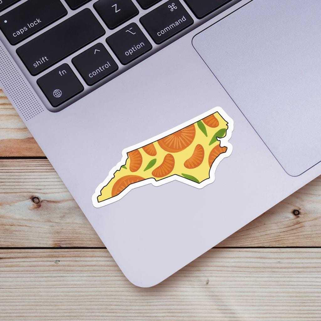  North Carolina Orange & Yellow Fruit Sticker、mySite、ghnorth