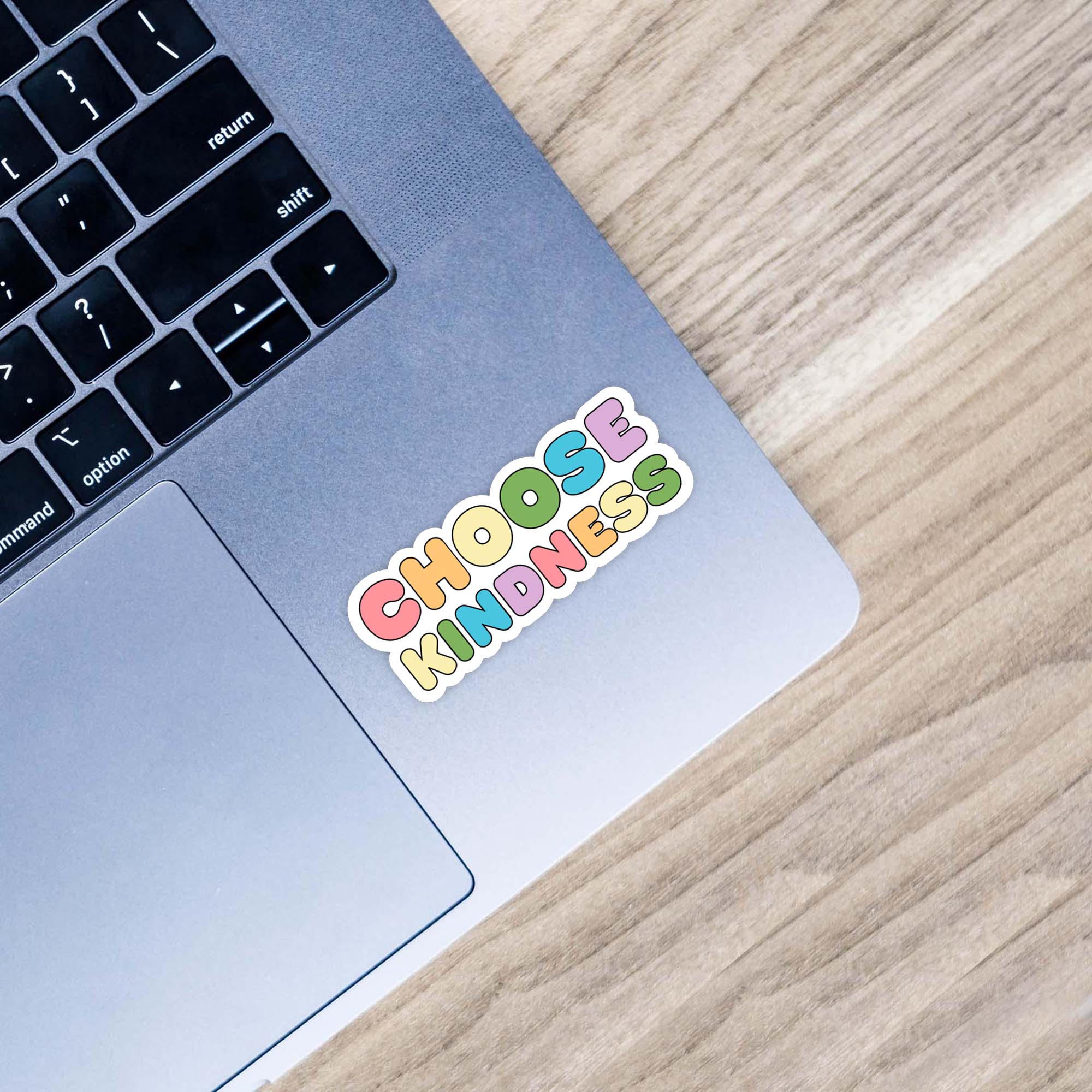  Choose Kindness Bubble Letters - Positivity Sticker、mySite、ghnorth