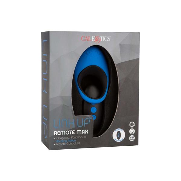 Calexotics Link Up Remote Max Vibrating Cock Ring | 10 Vibrations | Remote Controlled、mySite、bottomscart