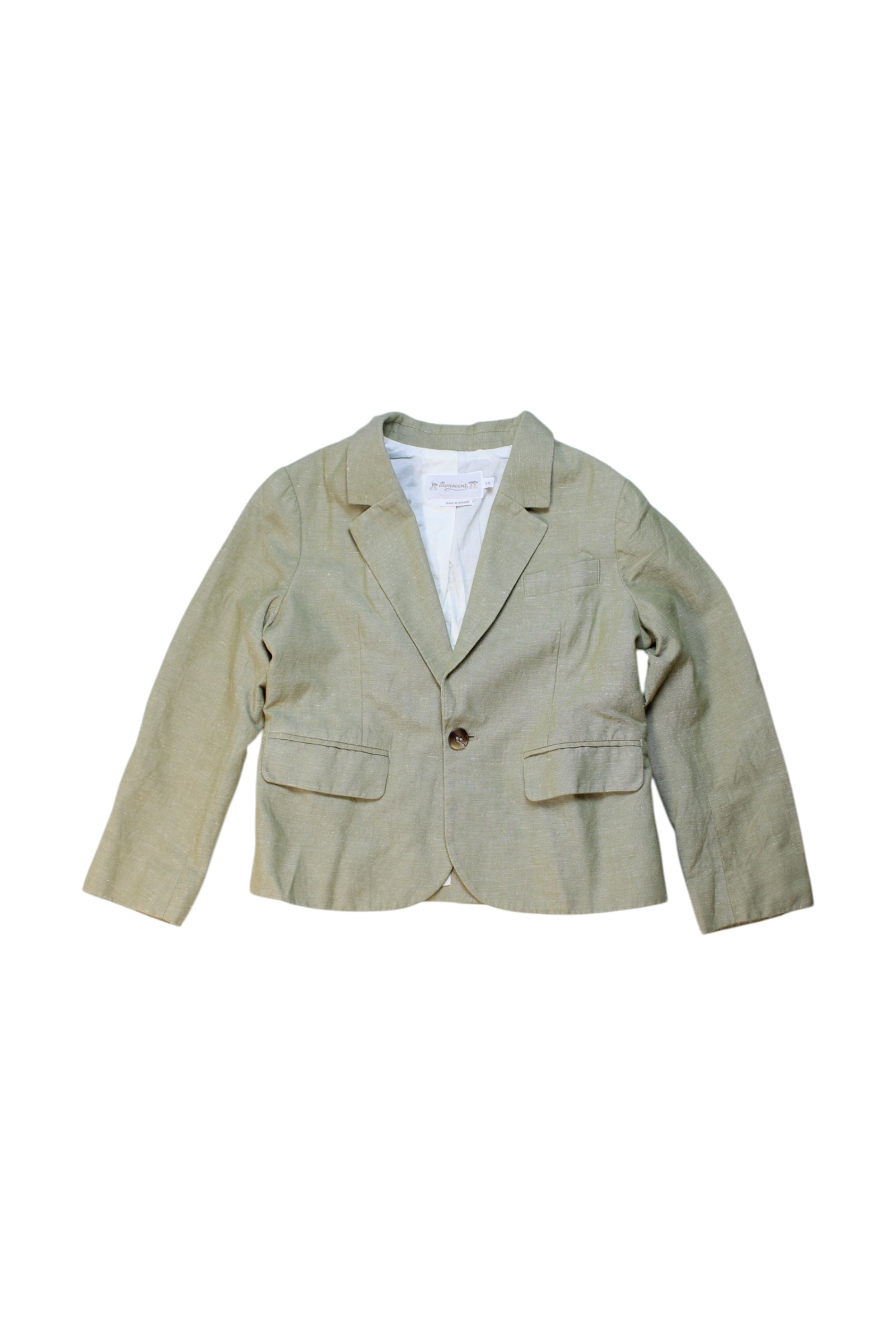Bonpoint Linen Blazer 5T、mySite、g9winljtr