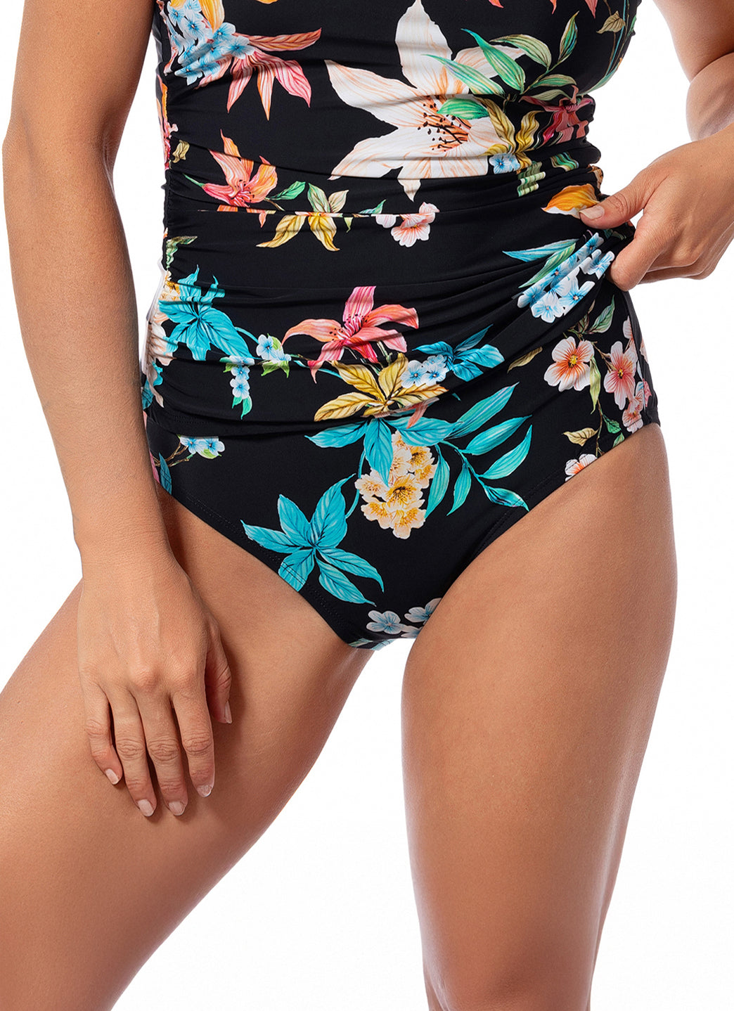 Jantzen Women's Garden Party Comfort Core Bikini Bottom、mySite、noshort