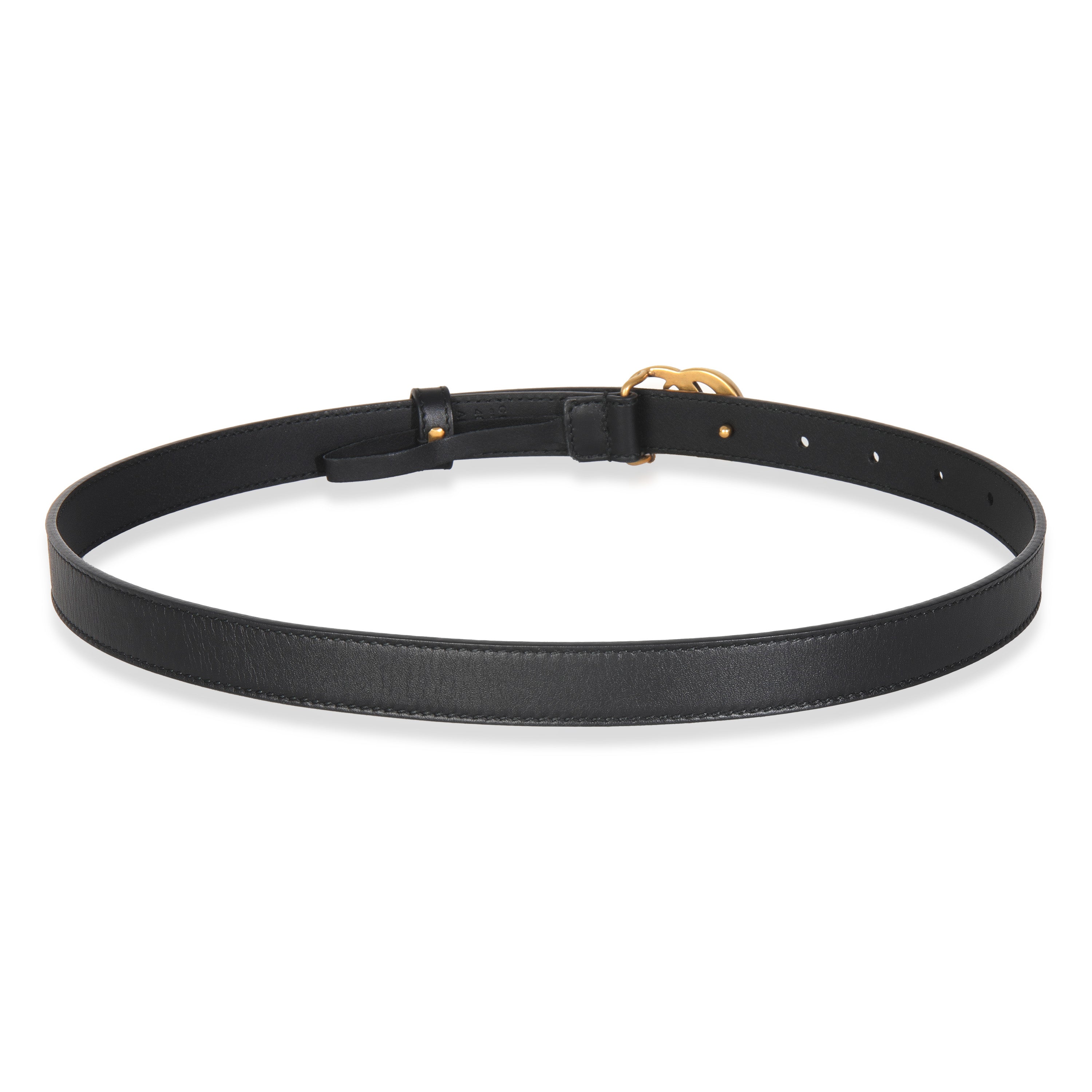 Black Calfskin Thin Interlocking G Marmont Belt 70/28185、mySite、garagedoors4me