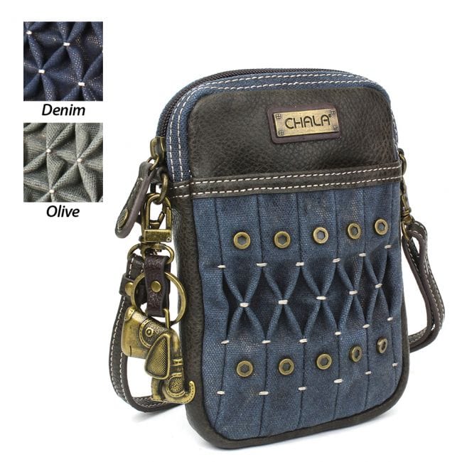 Origami Cell Phone Crossbody Purse, Your Choice of Keychain!、mySite、g9winljtr