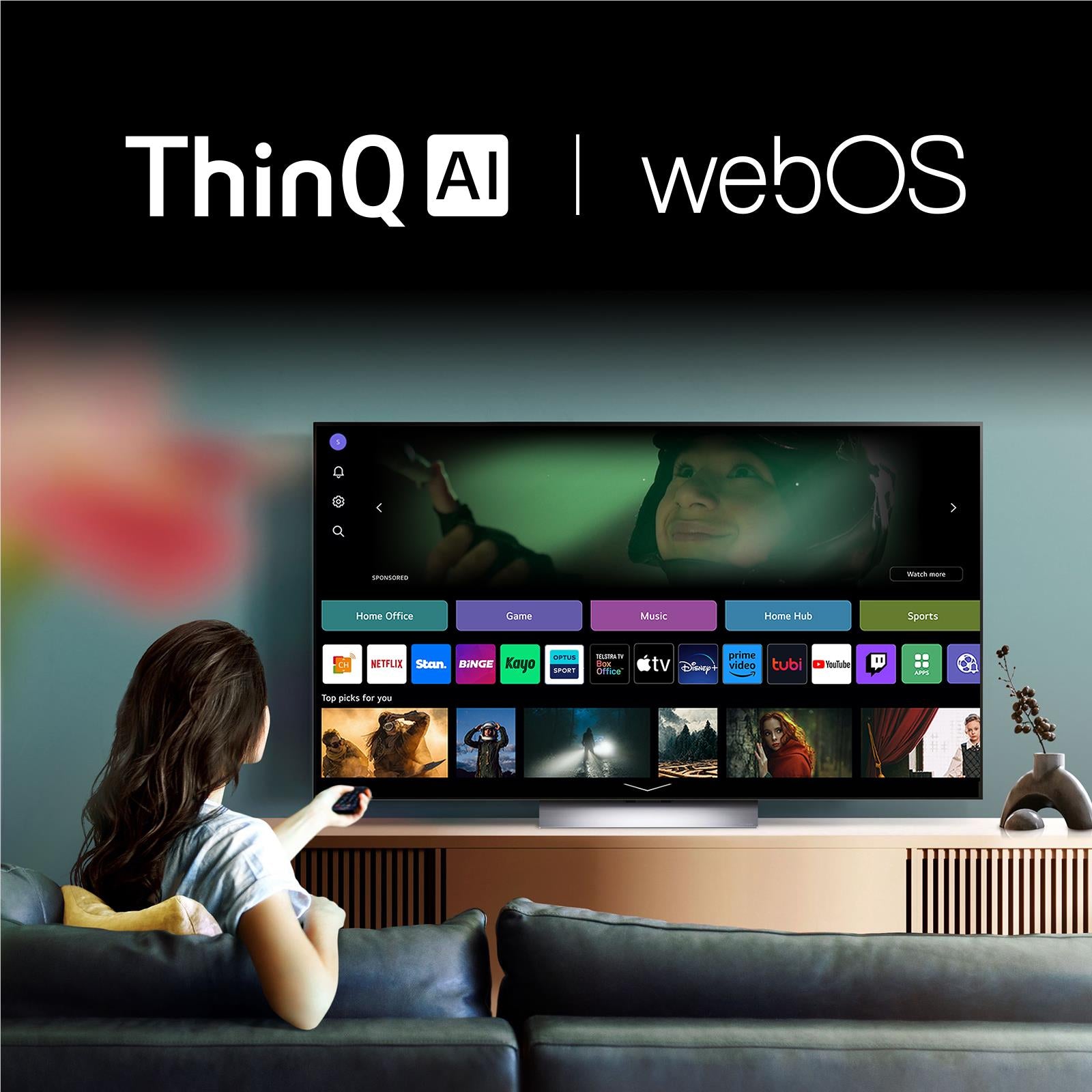 LG 97 Signature M4 OLED 4K UHD Smart TV 2024、mySite、camillekostekn