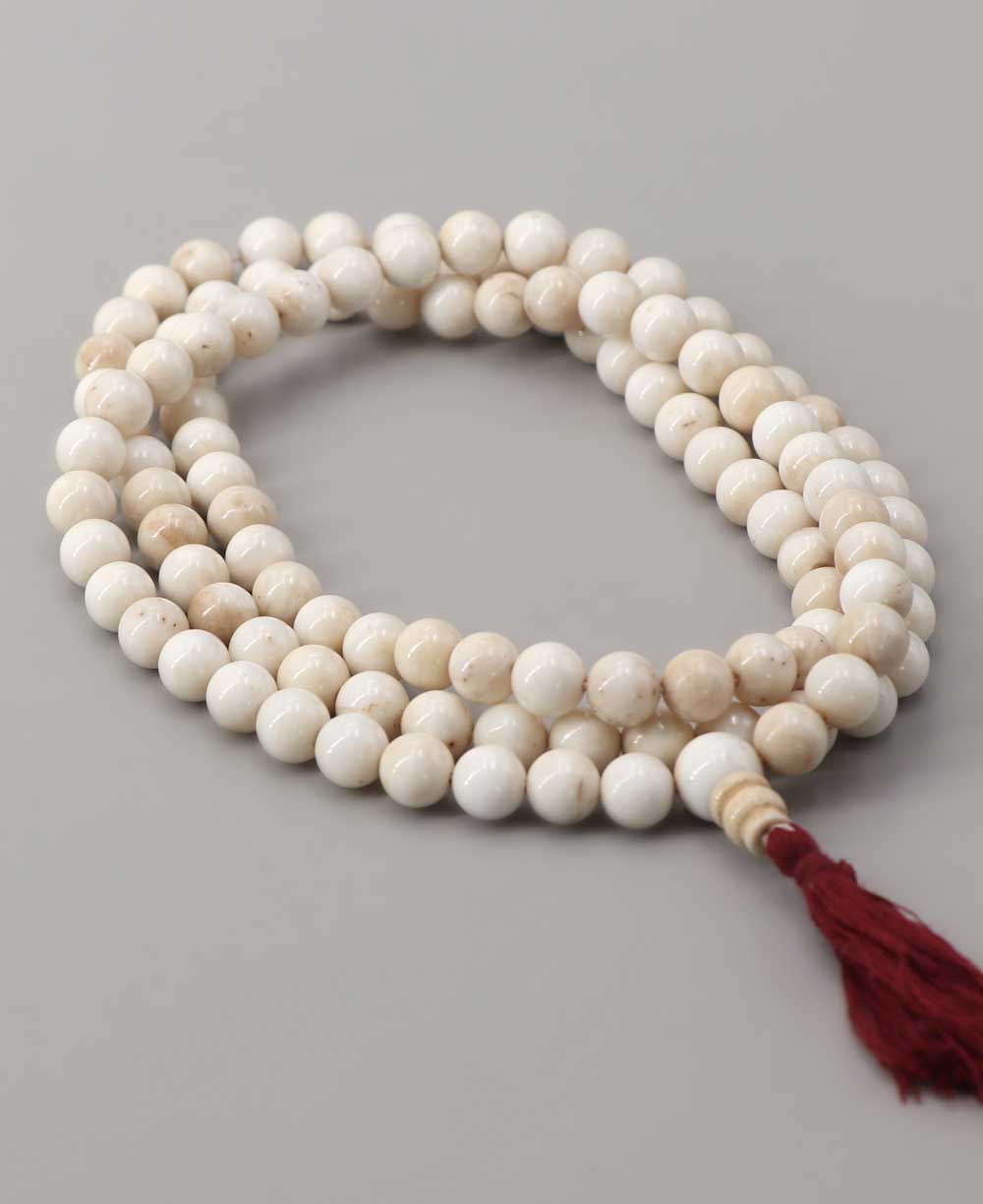 Conch Shell Meditation Mala, Nepal、mySite、topwebapps