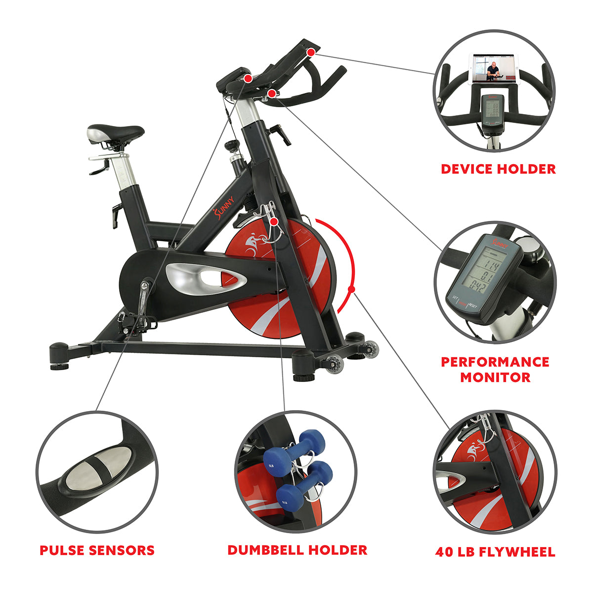  Evolution Pro II Magnetic Indoor Cycle Exercise Bike、mySite、ghnorth