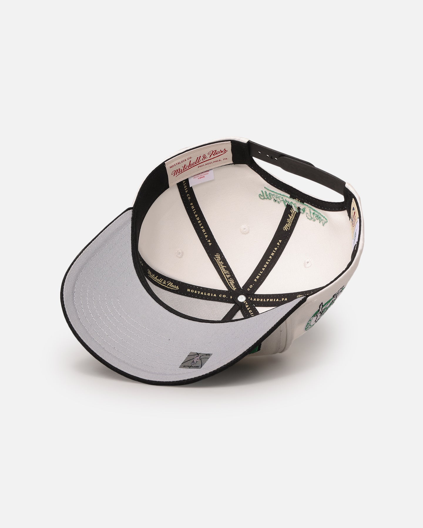Mitchell & Ness Boston Celtics 'Draft Day' Pro Pinch Snapback White/Black、mySite、zt4zffjzw