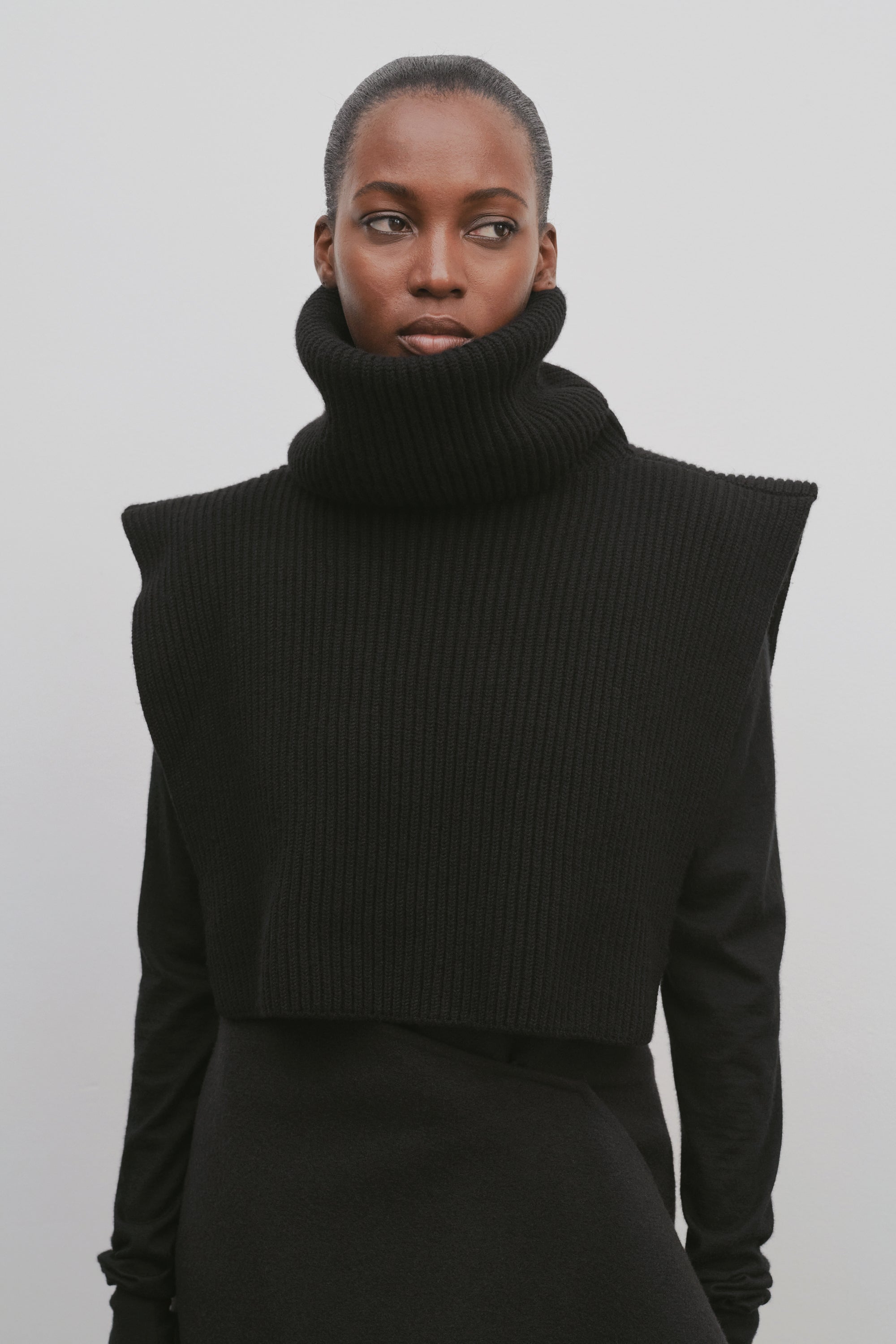 Eppie Collar in Cashmere、mySite、aoinhome