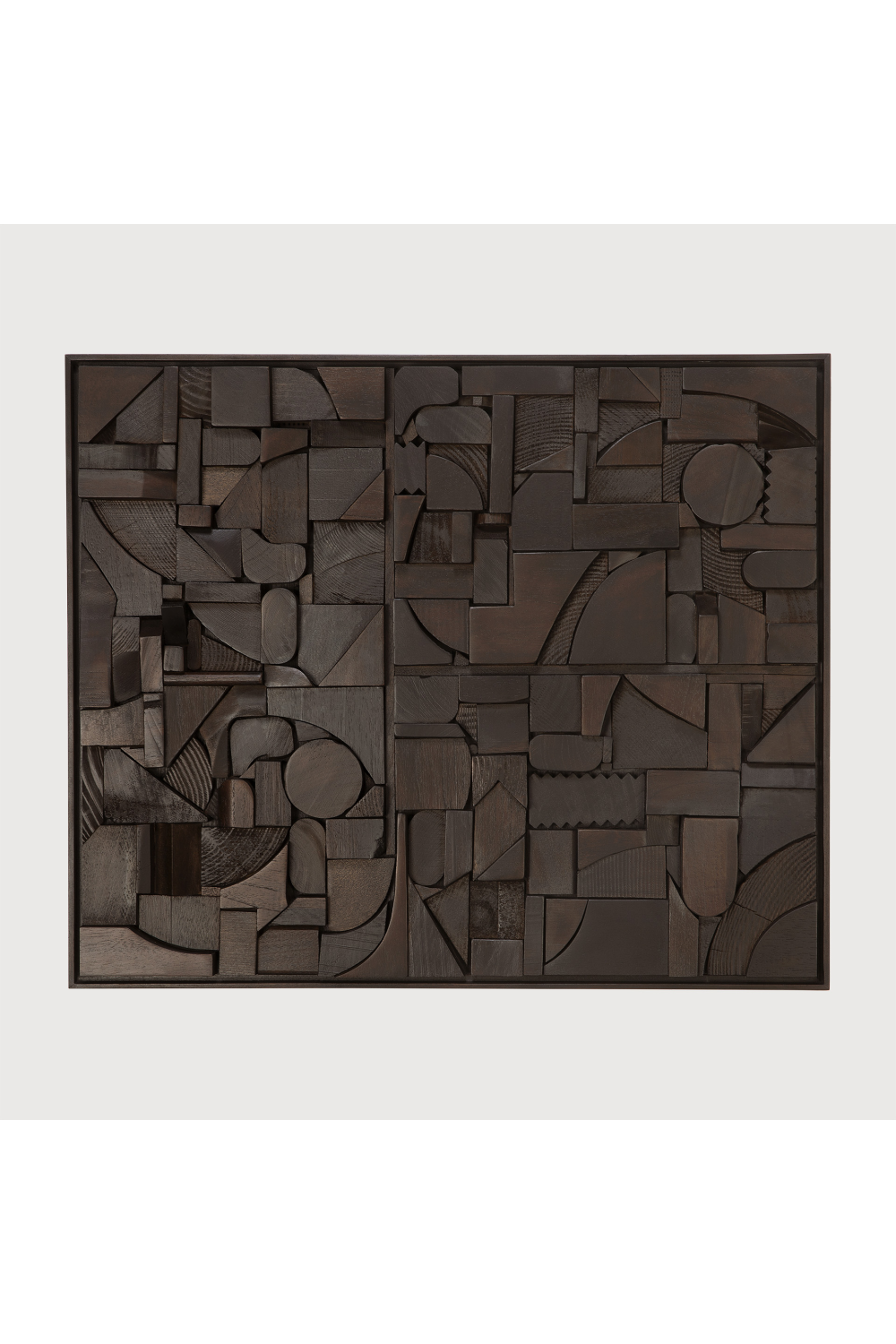 Rectangular Puzzle Wall Art | Ethnicraft Bricks、mySite、neckold