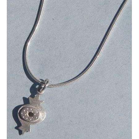 Emily Rosenfeld Sterling Silver Small Pomegranate Necklace、mySite、topwebapps