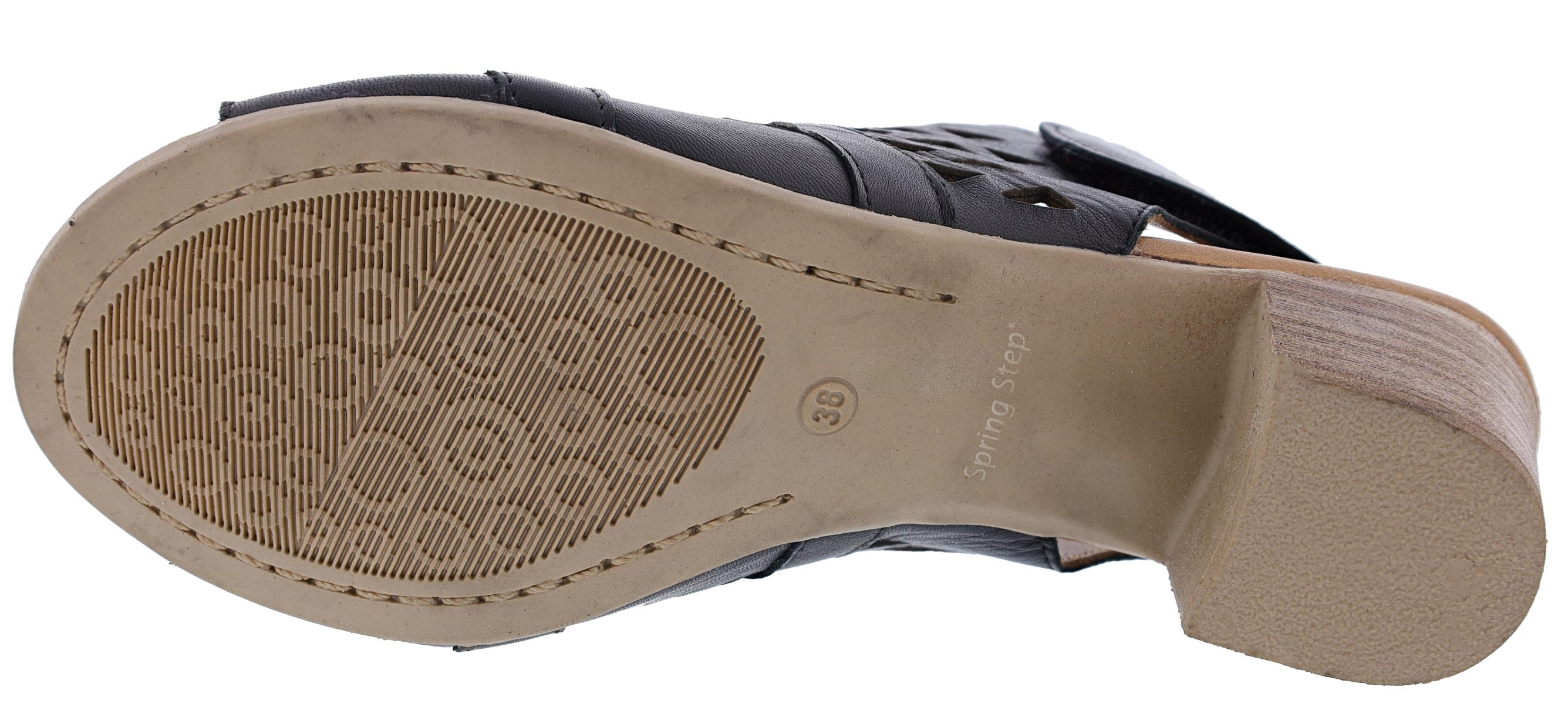 Spring Step Women's Dorotha Adjustable Backstrap Heeled Sandals、mySite、dreamappss