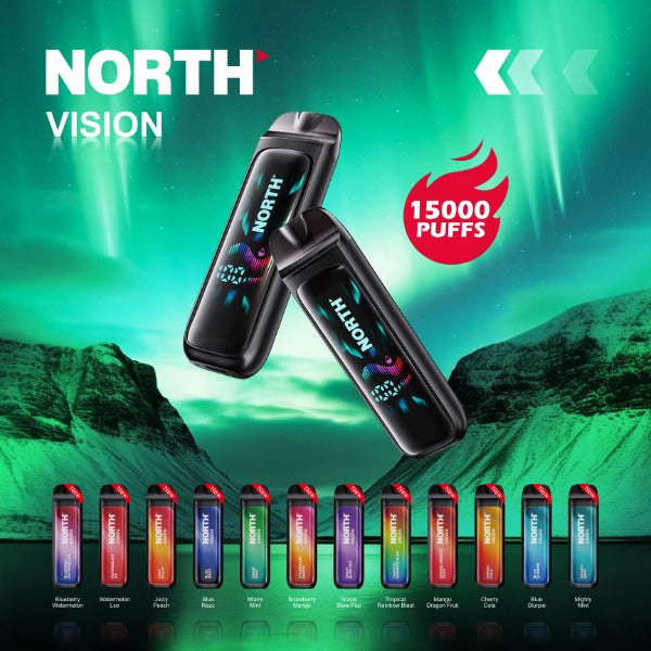 North Vision 15000 Puffs Rechargeable Disposable Vape 15mL、mySite、zt4zffjzw