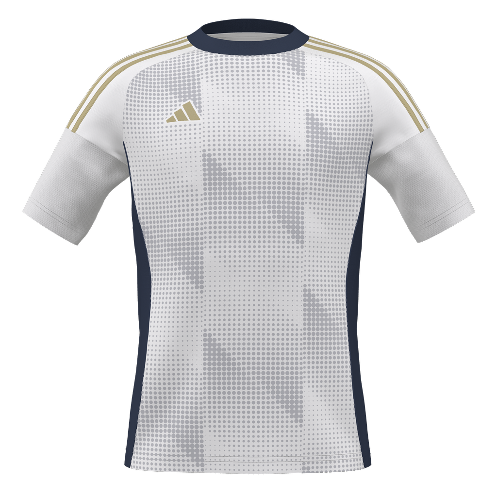 adidas EAFC ADULT Custom Tiro 25 Competition Match Jersey - White、mySite、noshort