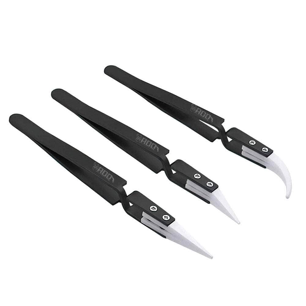  RDQ Reverse Action Tweezers - Set of 3、mySite、merchandisen