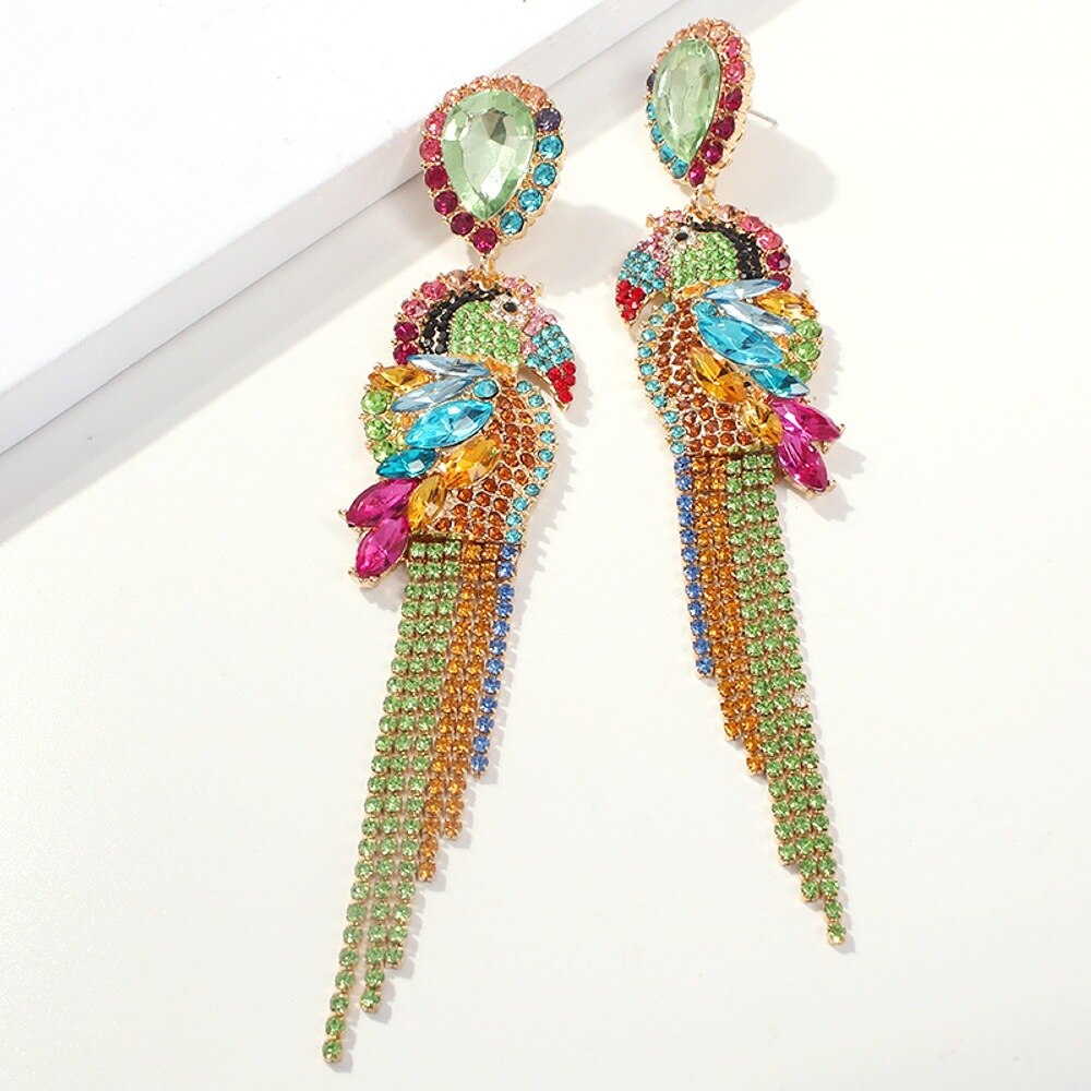  Flamingo Earrings (Rainbow)、mySite、merchandisen
