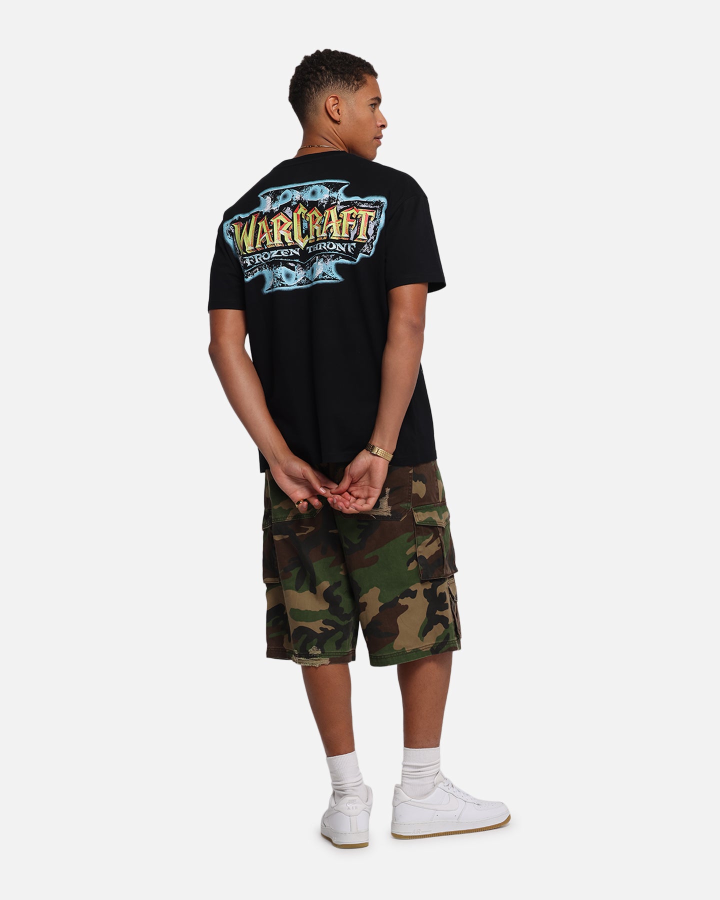 American Thrift X Warcraft III: The Frozen Throne Heavy T-Shirt Black、mySite、zt4zffjzw