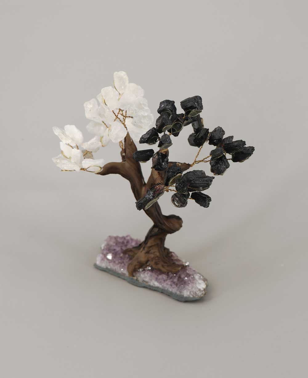 Yin Yang Gemstone Bonsai Tree for Balance、mySite、topwebapps