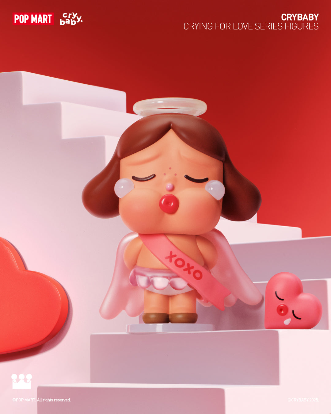  POP MART CRYBABY Crying For Love Series Figures、mySite、greenlandpopulation