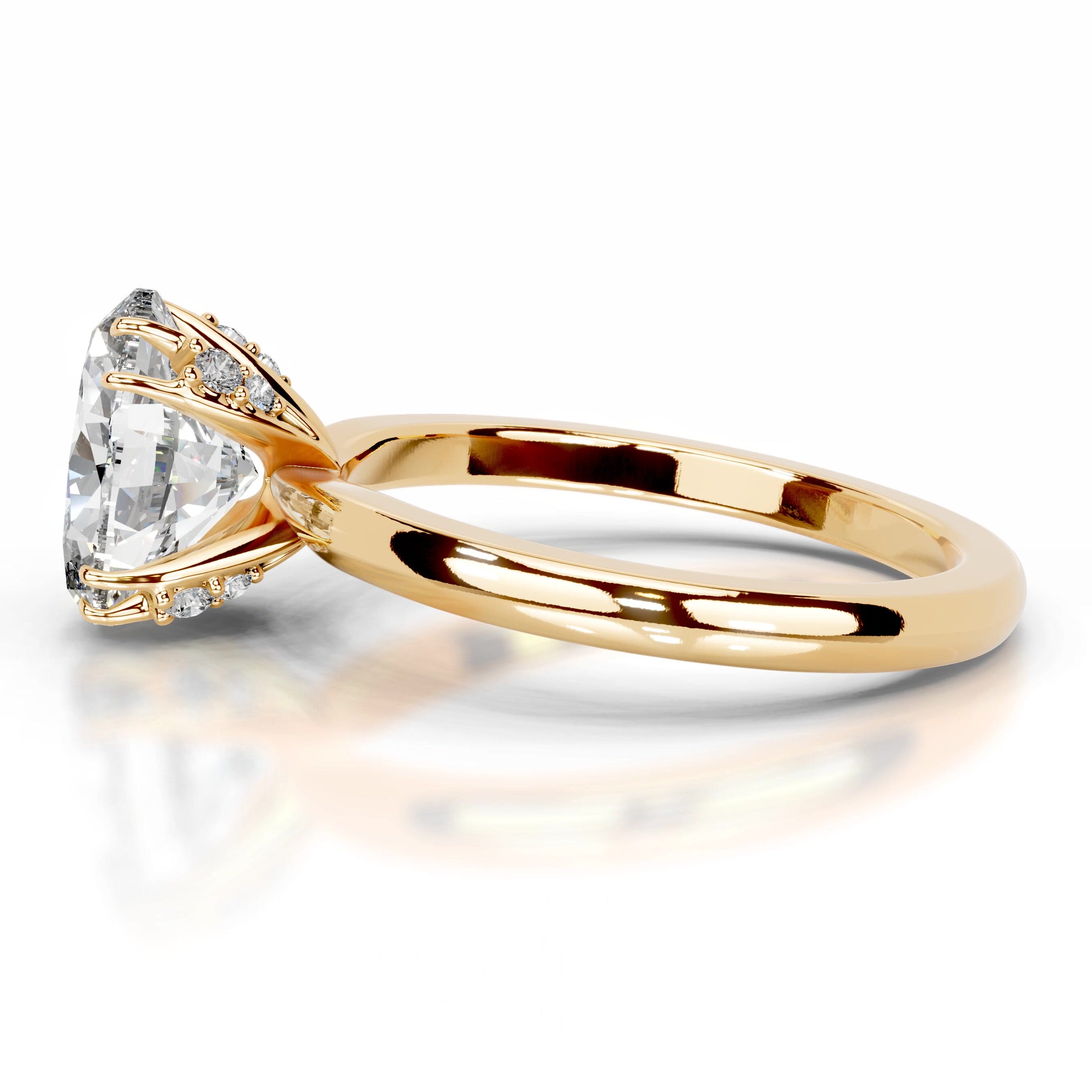 Ballina Diamond Engagement Ring - 18K Yellow Gold、mySite、hinf8tx79