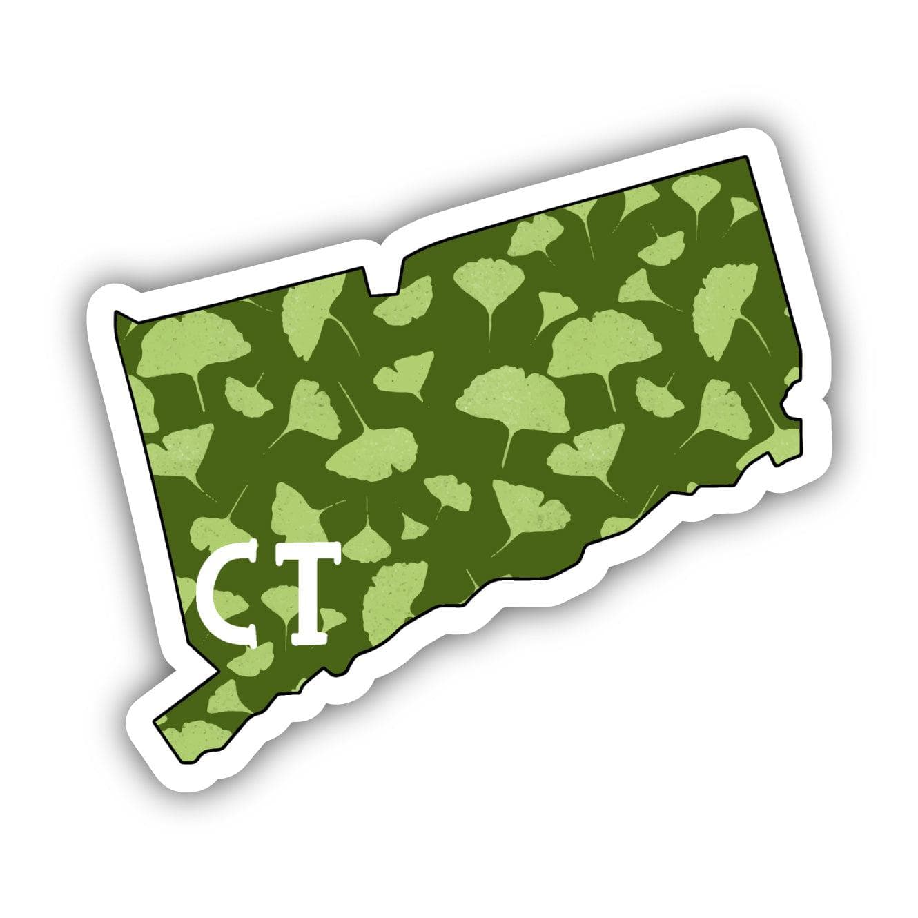  Connecticut Green Nature Sticker、mySite、ghnorth