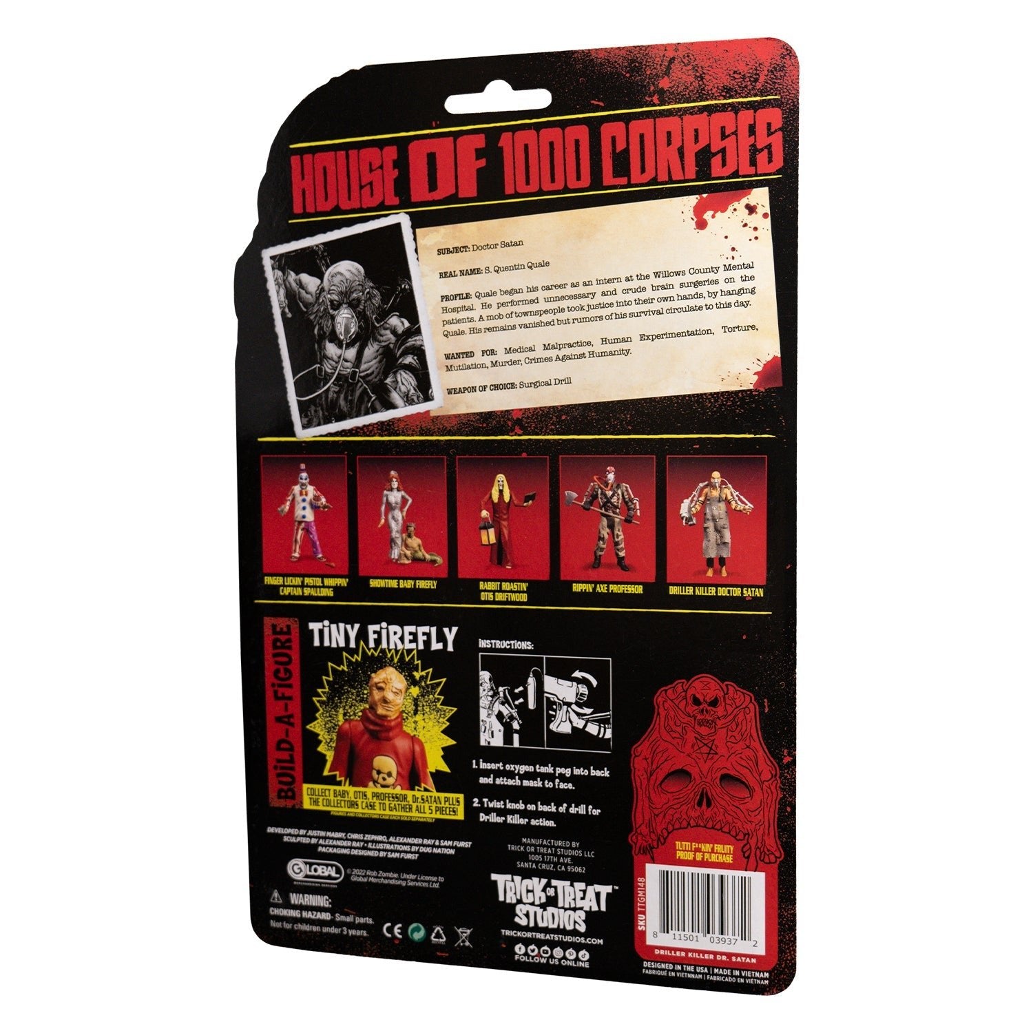 House of 1000 Corpses COMPLETE SET OF 4 (5 Scale)、mySite、hgirdovlk