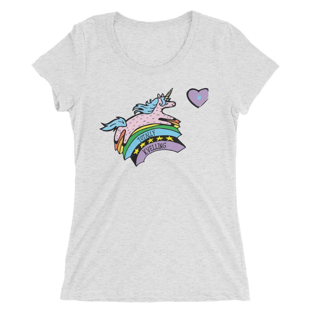 Jewnicorn Totally Kvelling Ladies' T-Shirt - Choice of Color、mySite、topwebapps