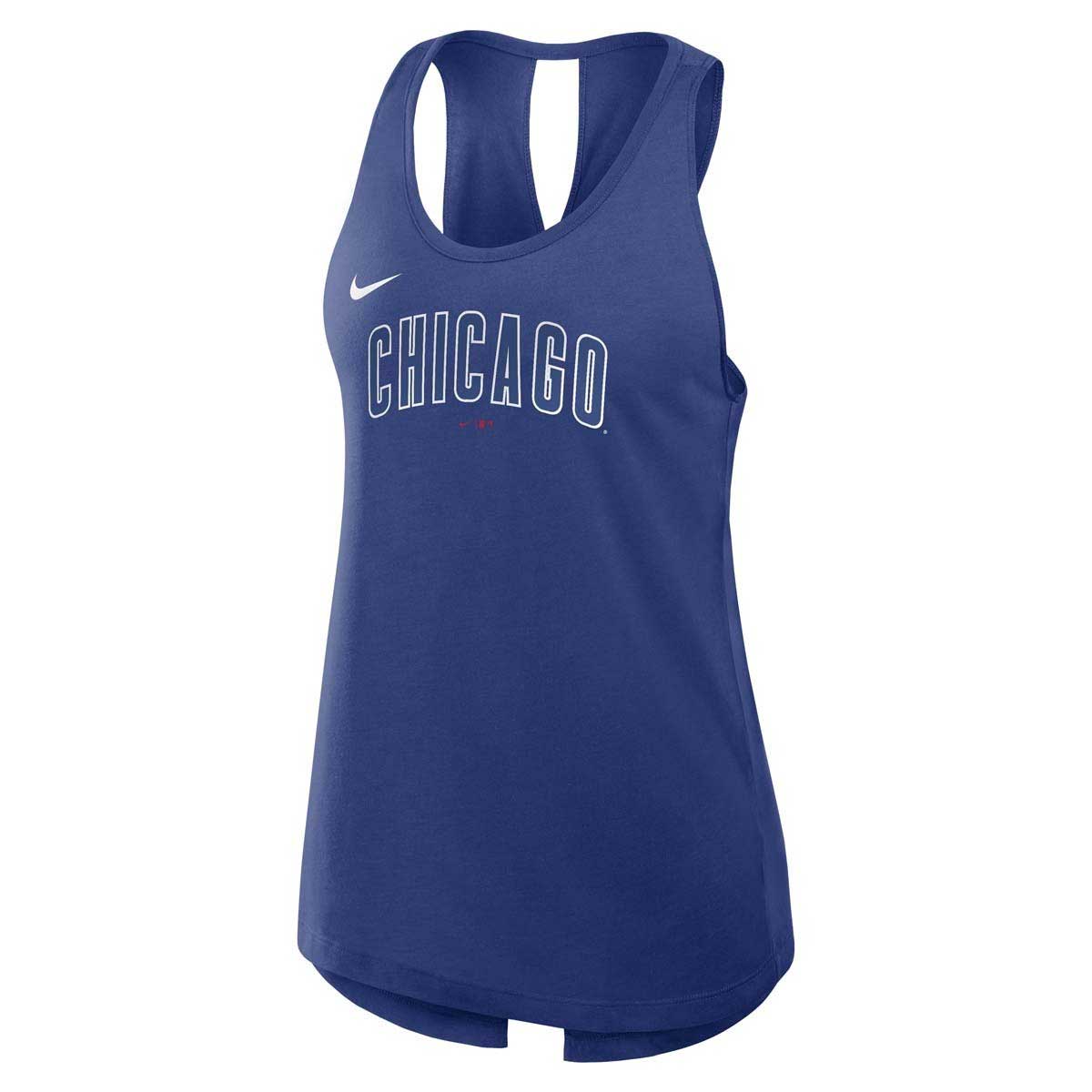 Chicago Cubs Nike Ladies Criss Cross Tank Top、mySite、vikingsvslions