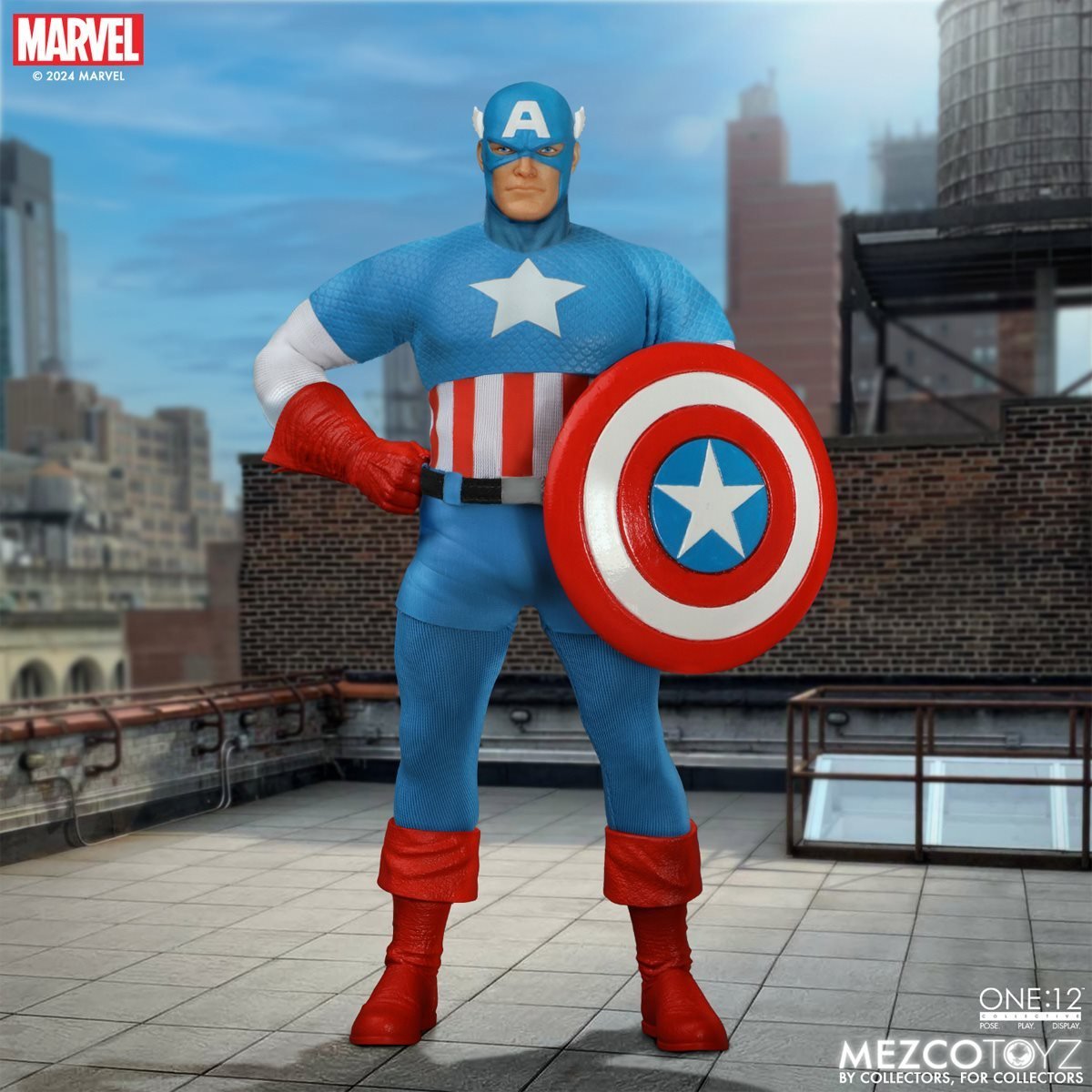 Marvel Comics Mezco One:12 Collective Captain America (Silver Age)、mySite、hgirdovlk