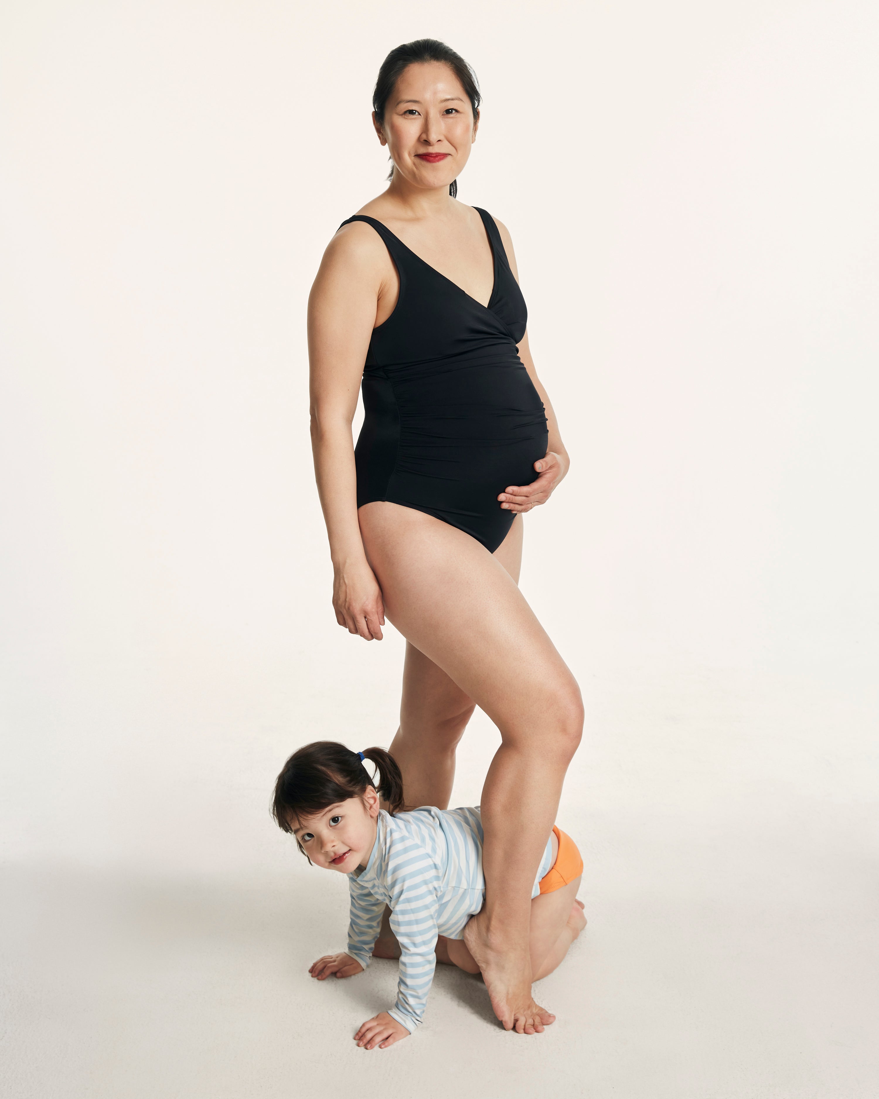  The Cala Maternity One Piece - Eco Nylon - Black - Classic、mySite、ashleygrahame