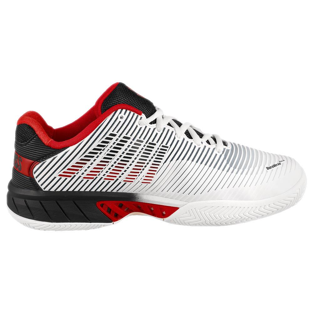 K-Swiss Men's Hypercourt Express 2 - 2E Width - Bright White/Stretch Limo