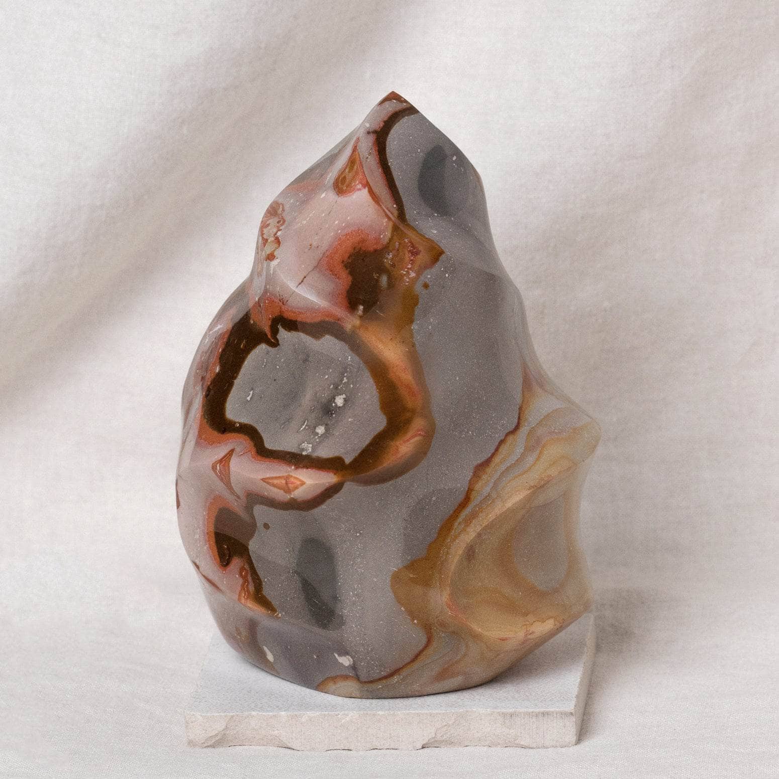 Polychrome (Desert Magic) Jasper Freeform Flame Crystals、mySite、hinf8tx79