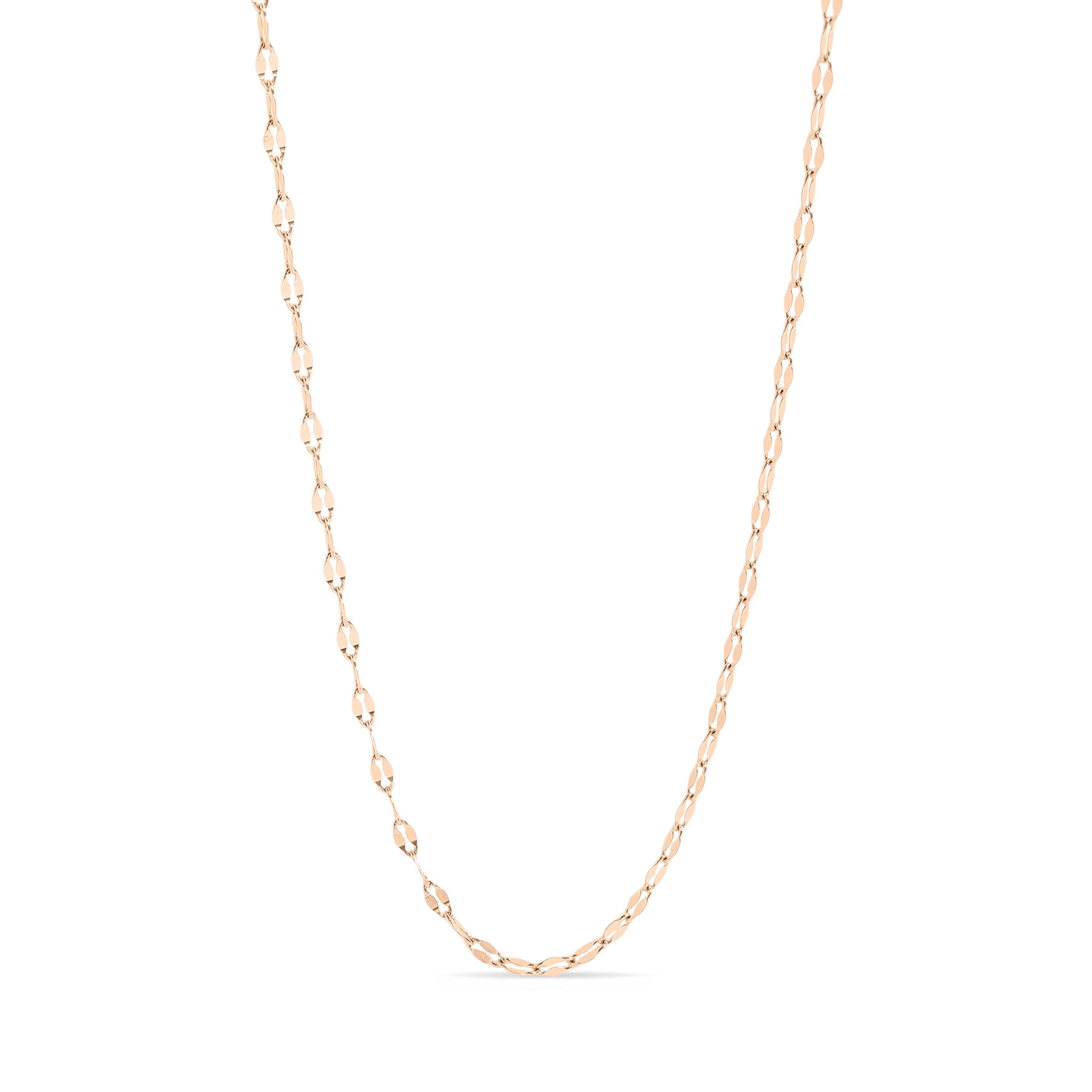 18K Gold PVD Stainless Steel Lip Chain Necklace / CHN9954、mySite、dreamappss