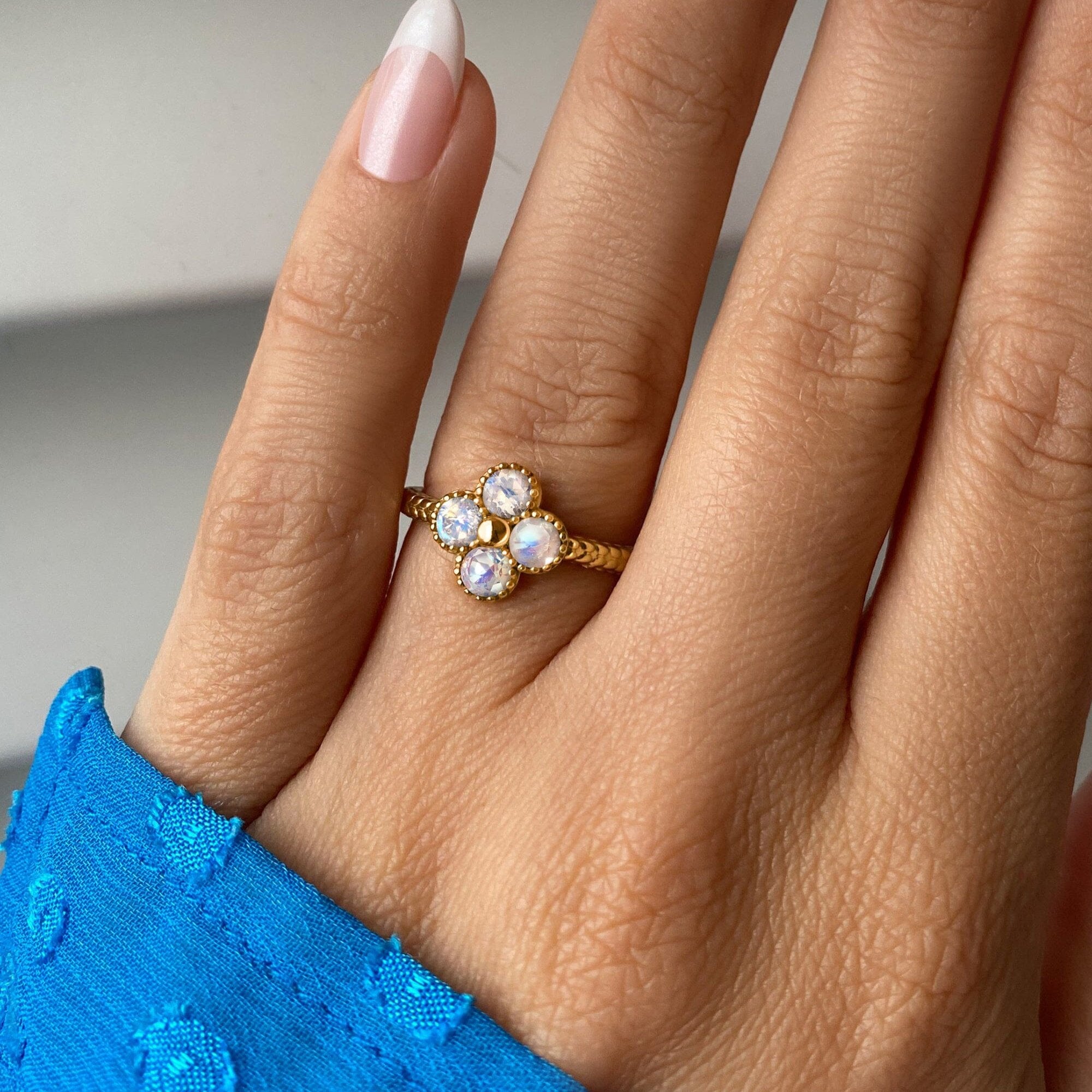 Lucky Me Ring - Moonstone、mySite、hinf8tx79