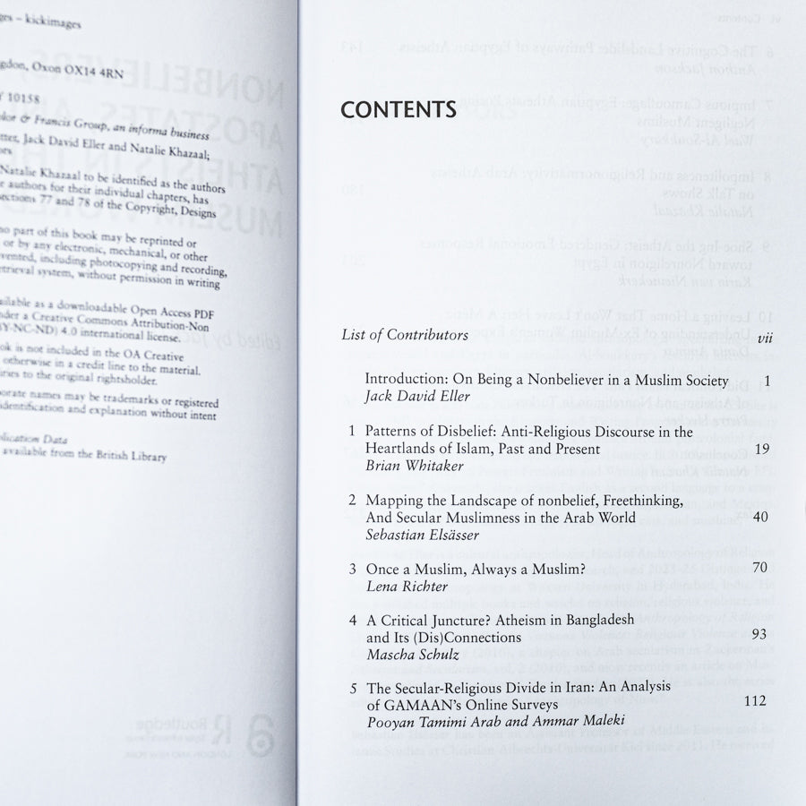 Nonbelievers, Apostates, and Atheists in the Muslim World、mySite、topwebapps