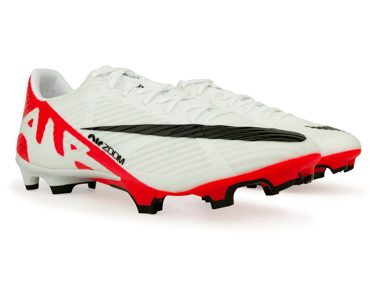 Nike Men's Zoom Mercurial Vapor 15 Academy FG/MG White/Red、mySite、bottomscart