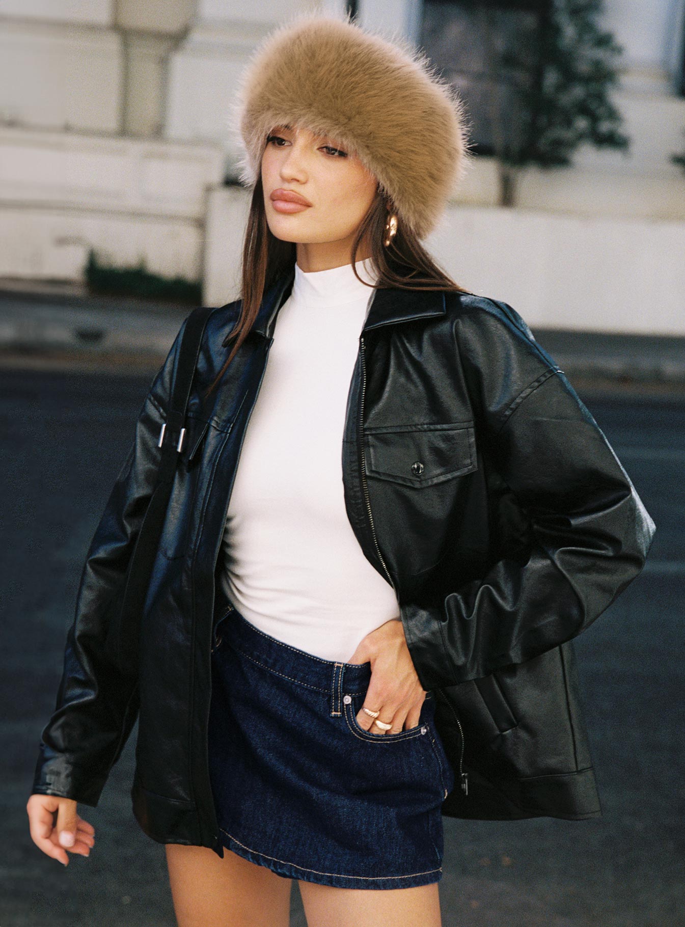 Ryver Denim Wrap Skort Dark Wash、mySite、solidvoid