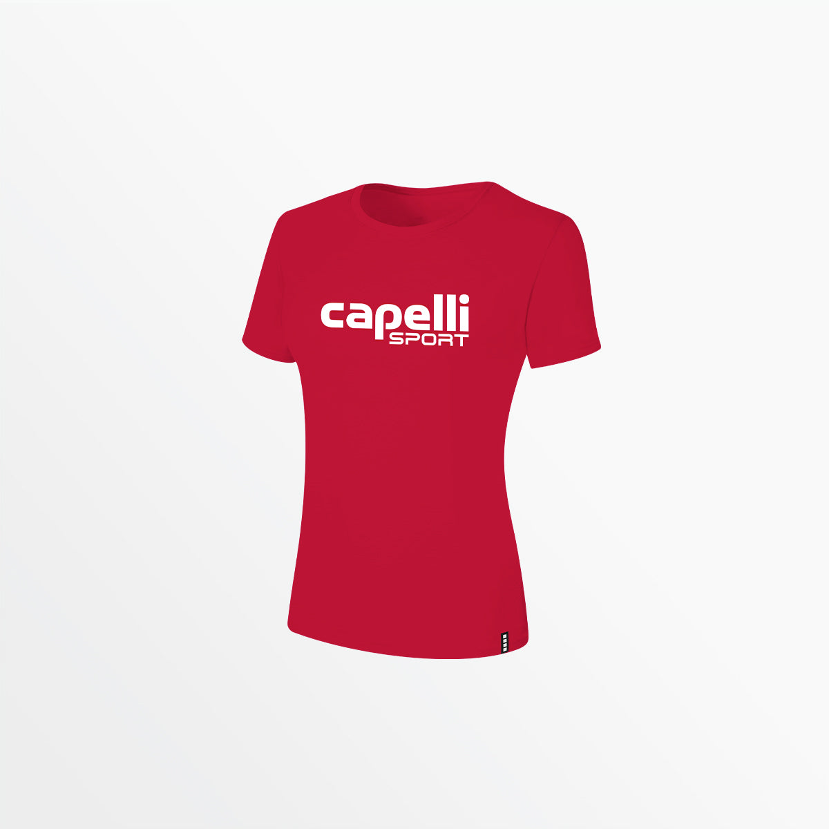 WOMEN'S LOGO TEE W OVERSIZED CENTER LOGO、mySite、neckold