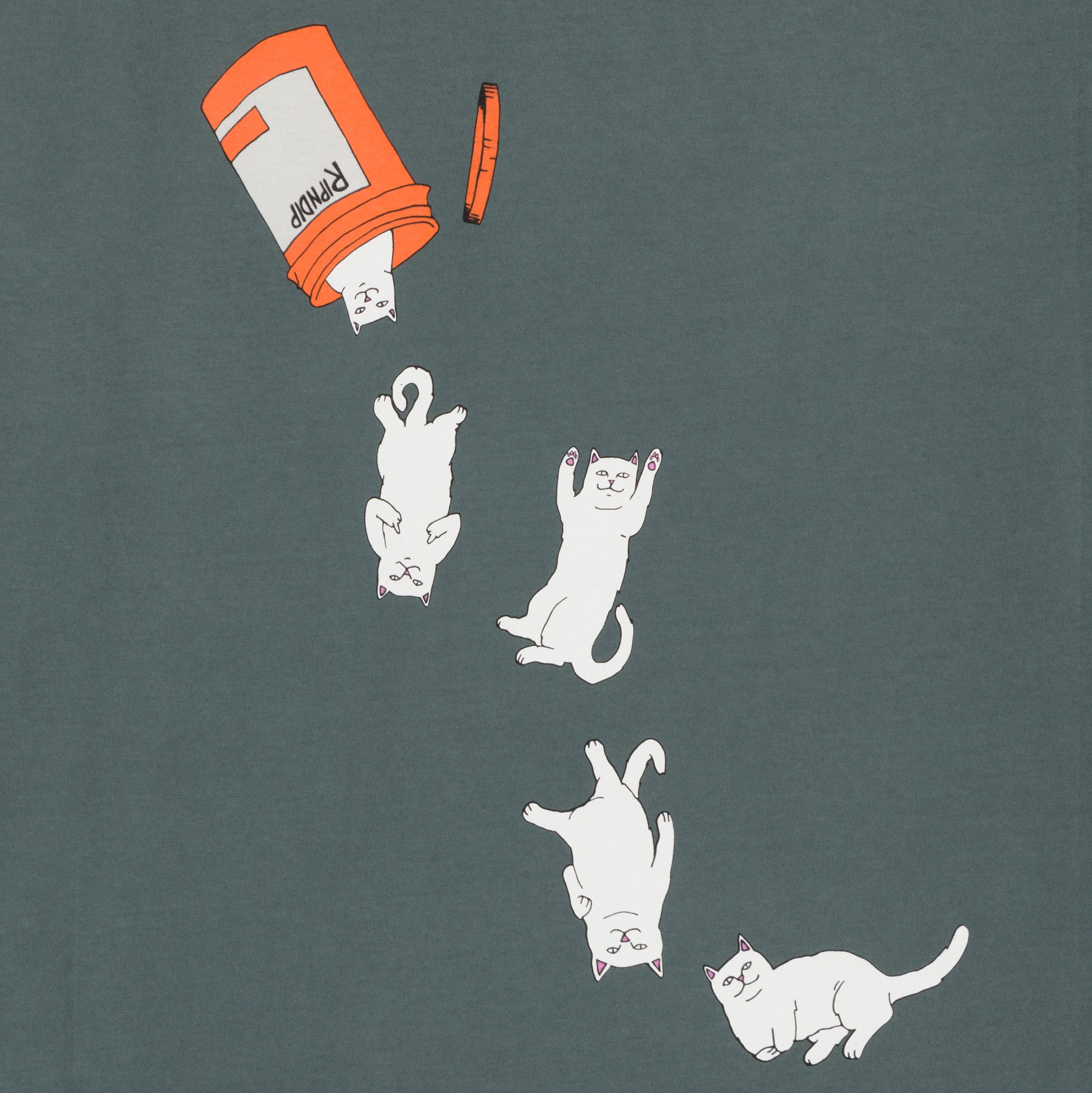  Nermal Pills Tee (Charcoal)、mySite、merchandisen