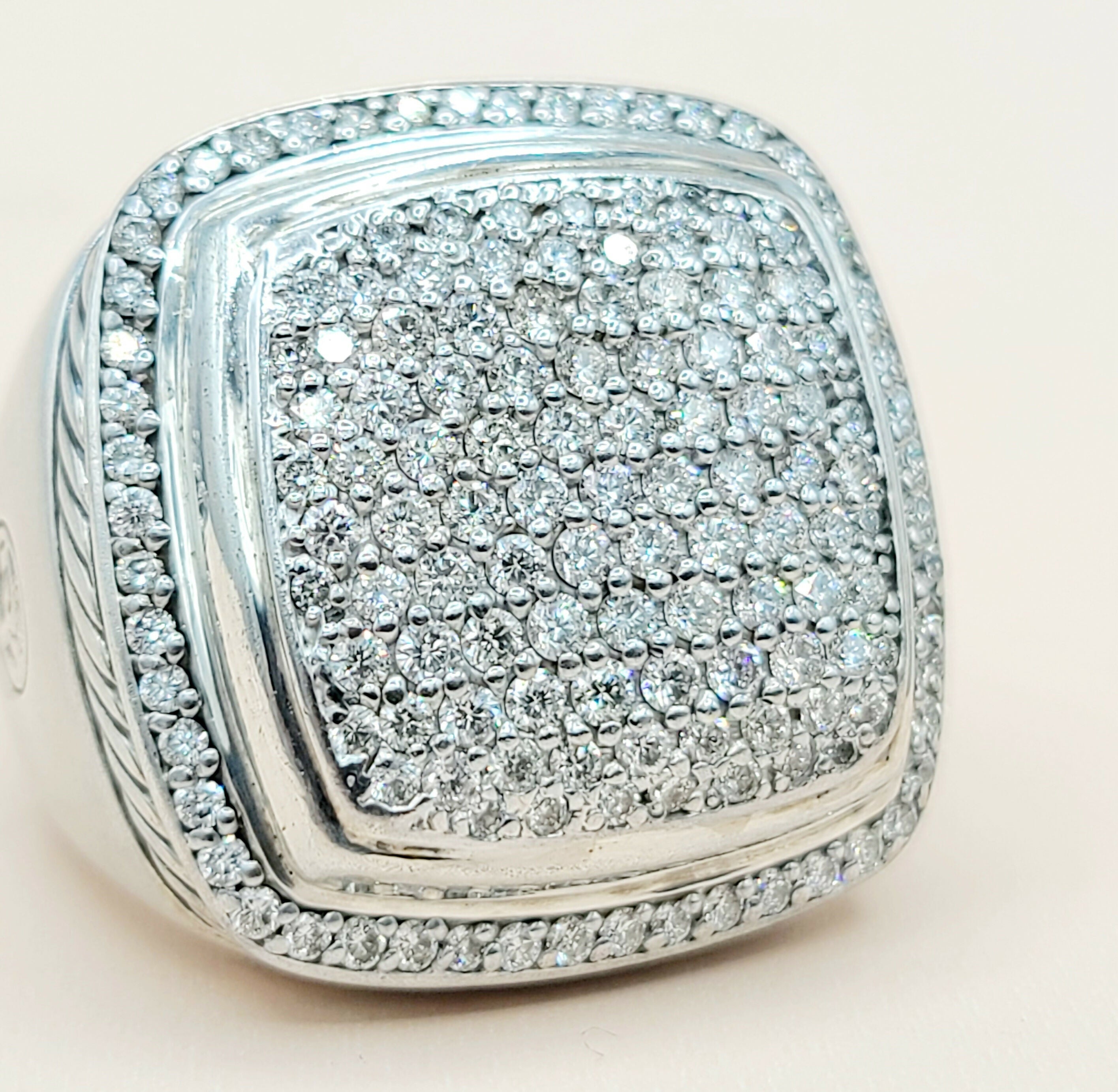 David Yurman Albion Ring 20mm Pav茅 Diamonds、mySite、hinf8tx79