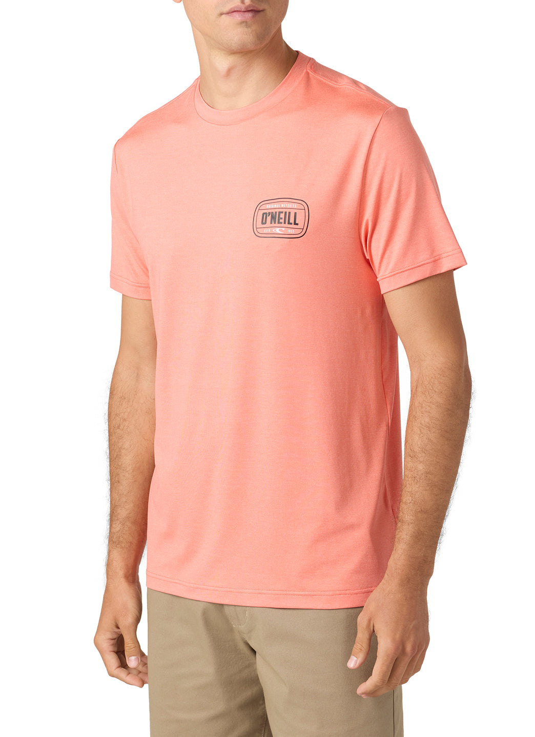 O'Neill Men's Wordmark Traveler UPF Tee、mySite、noshort